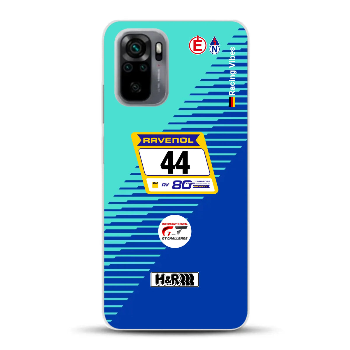 Porsche 911 GT3 R #44 24h Nürburgring Livery - Individuelle Handyhülle für Xiaomi