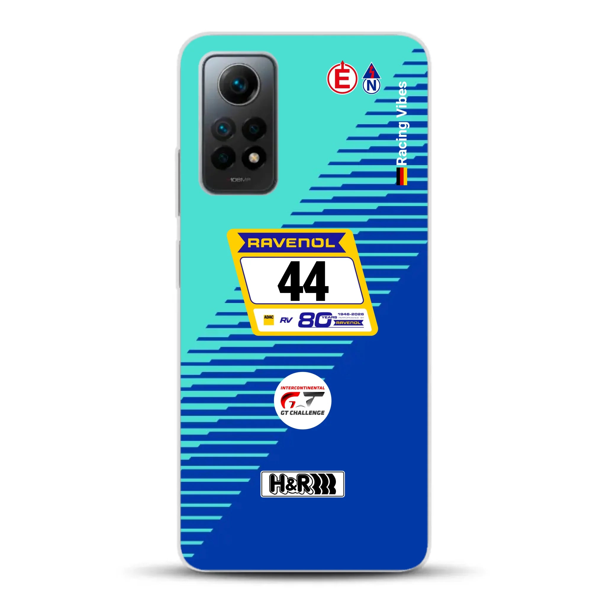 Porsche 911 GT3 R #44 24h Nürburgring Livery - Individuelle Handyhülle für Xiaomi