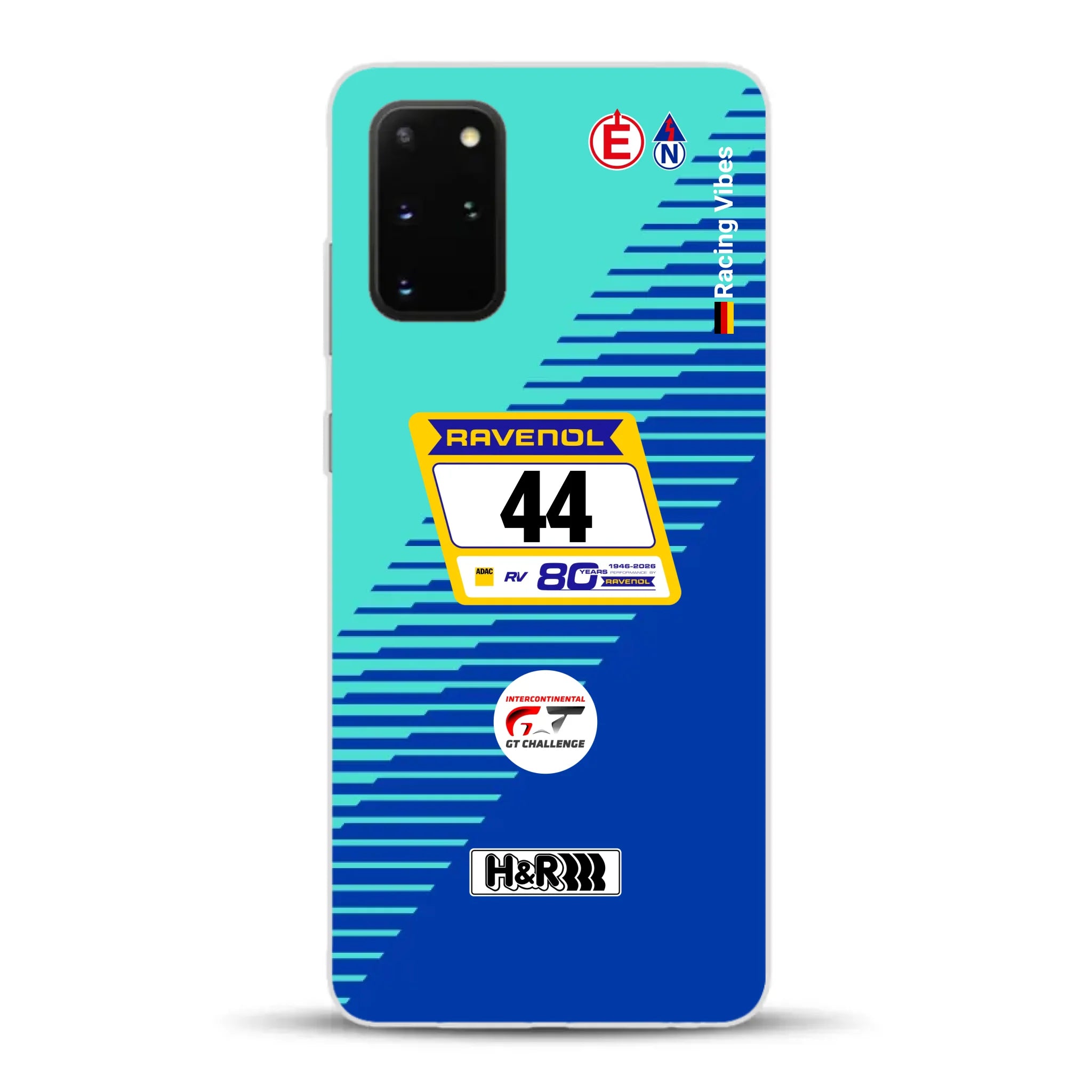 Porsche 911 GT3 R #44 24h Nürburgring Livery - Custodia per cellulare personalizzata per Samsung