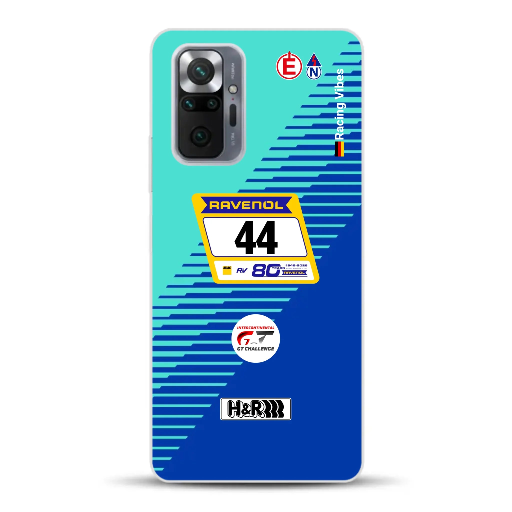 Porsche 911 GT3 R #44 24h Nürburgring Livery - Individuelle Handyhülle für Xiaomi