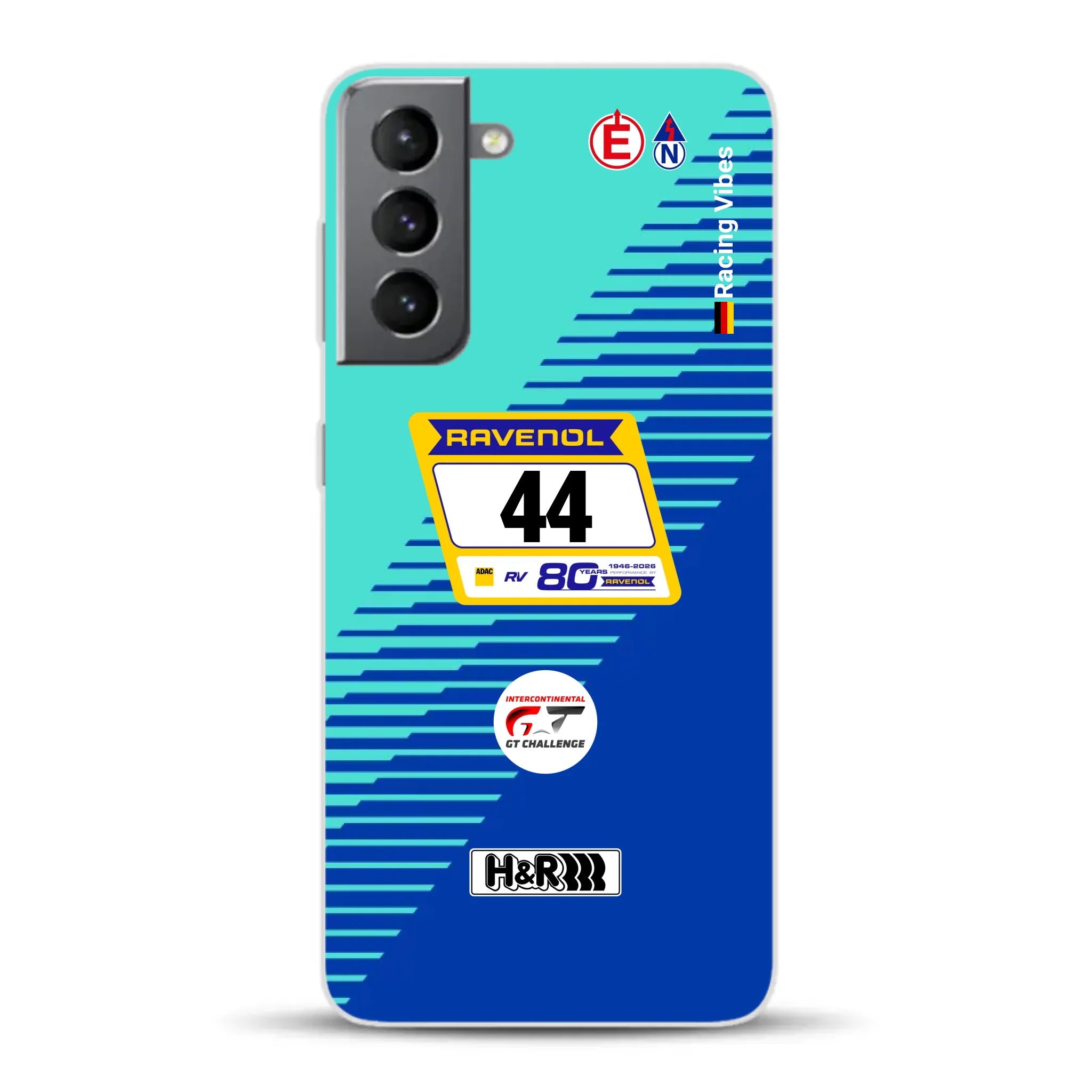 Porsche 911 GT3 R #44 24h Nürburgring Livery - Custodia per cellulare personalizzata per Samsung