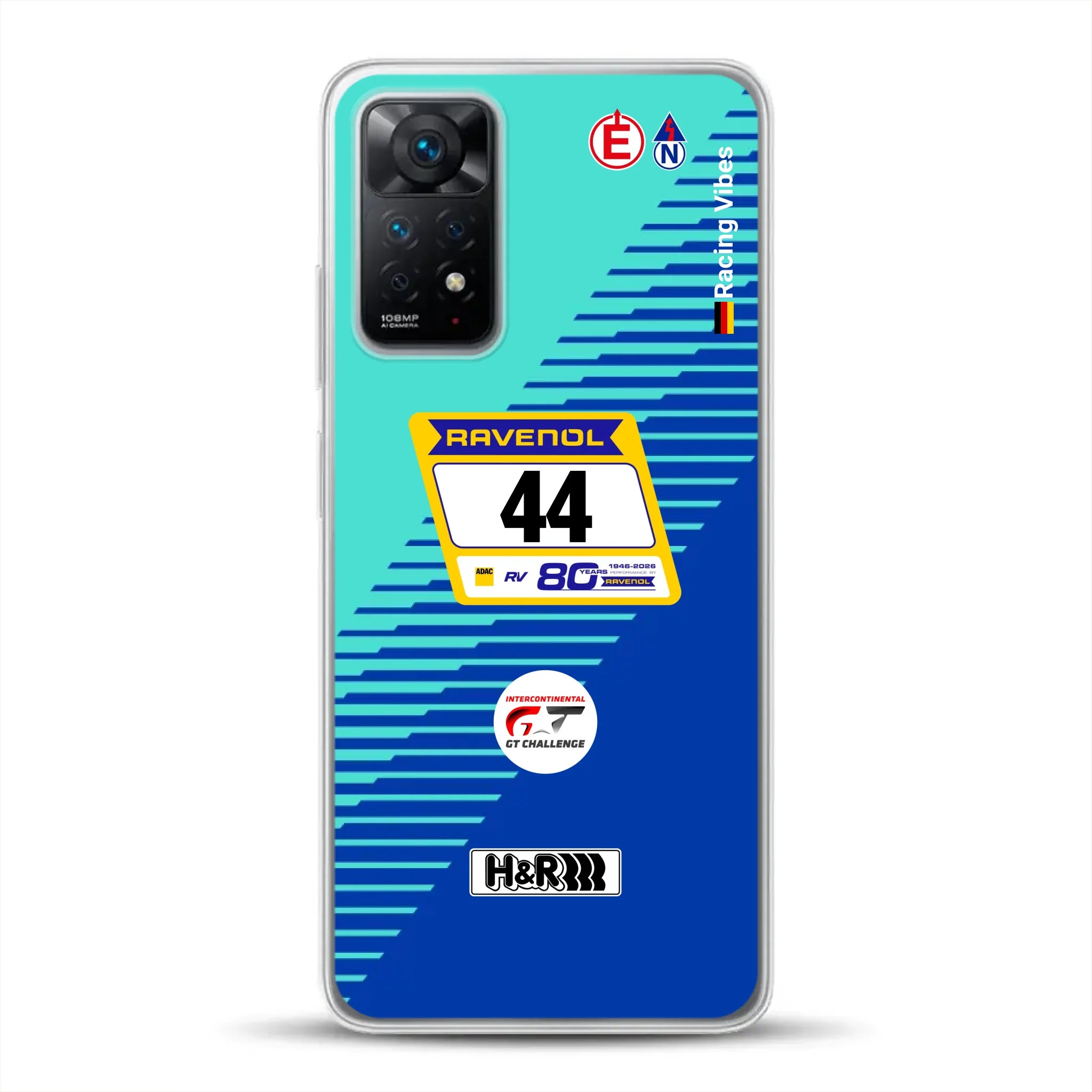 Porsche 911 GT3 R #44 24h Nürburgring Livery - Individuelle Handyhülle für Xiaomi