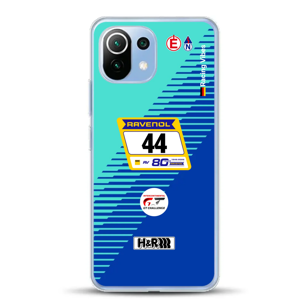 Porsche 911 GT3 R #44 24h Nürburgring Livery - Individuelle Handyhülle für Xiaomi