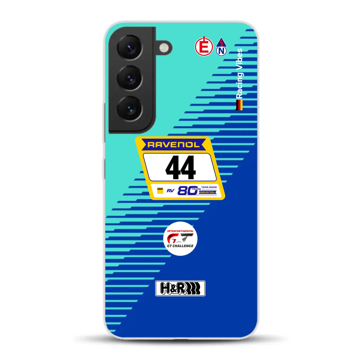 Porsche 911 GT3 R #44 24h Nürburgring Livery - Custodia per cellulare personalizzata per Samsung