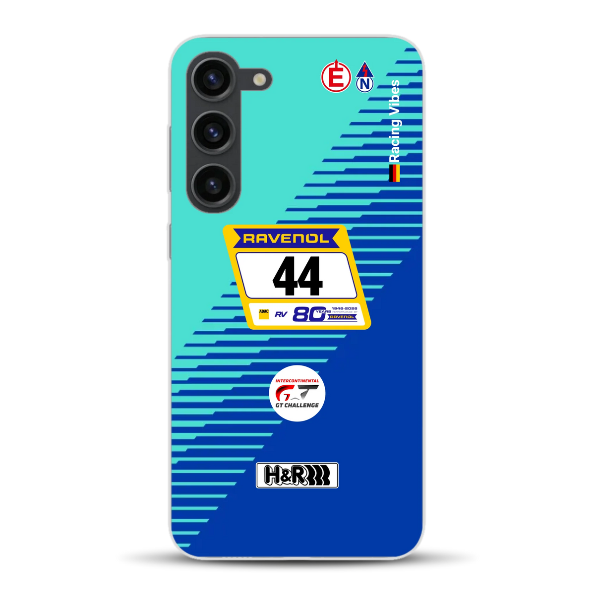 Porsche 911 GT3 R #44 24h Nürburgring Livery - Custodia per cellulare personalizzata per Samsung