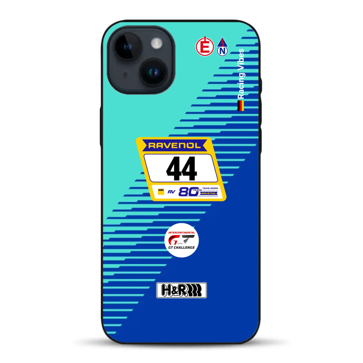 Porsche 911 GT3 R #44 24h Nürburgring Livery - Individuelle Handyhülle für iPhone