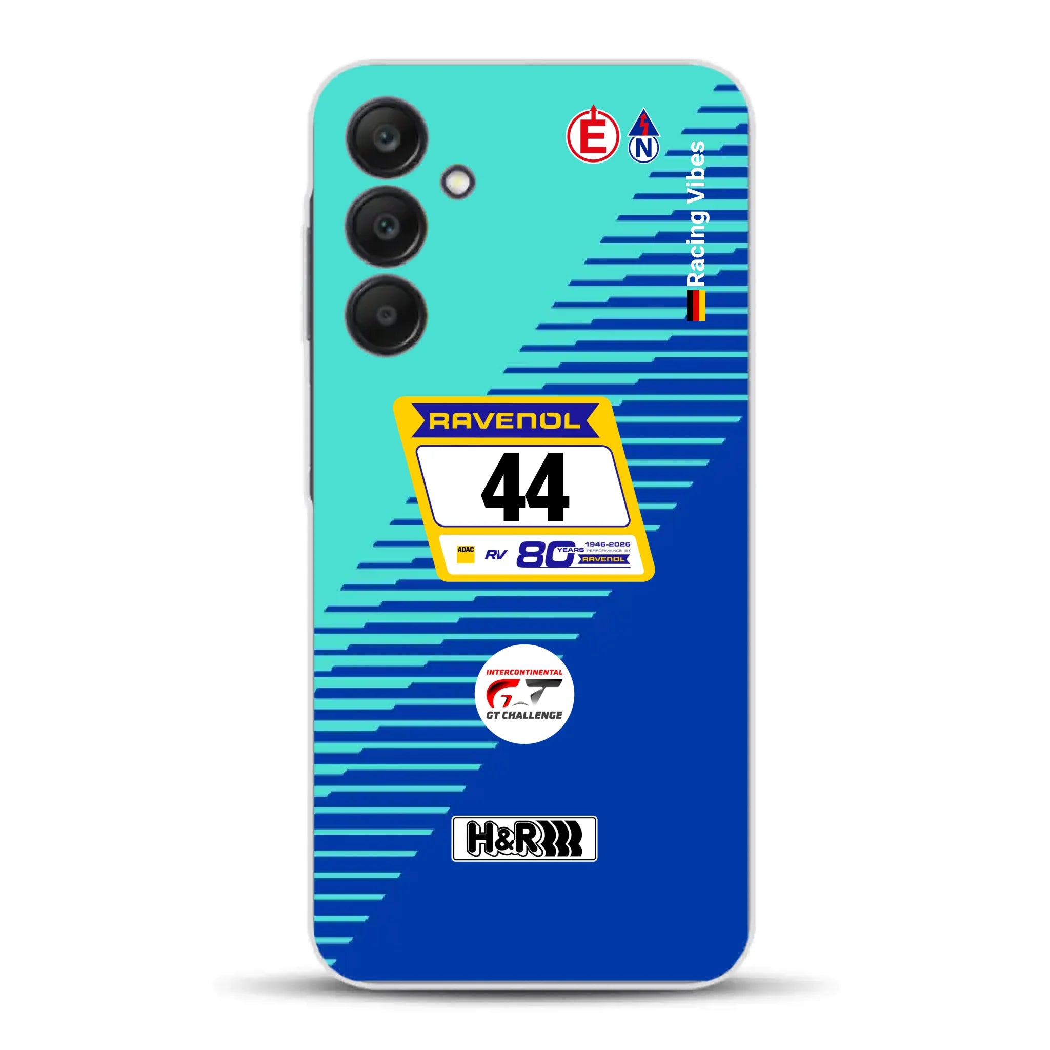 Porsche 911 GT3 R #44 24h Nürburgring Livery - Custodia per cellulare personalizzata per Samsung