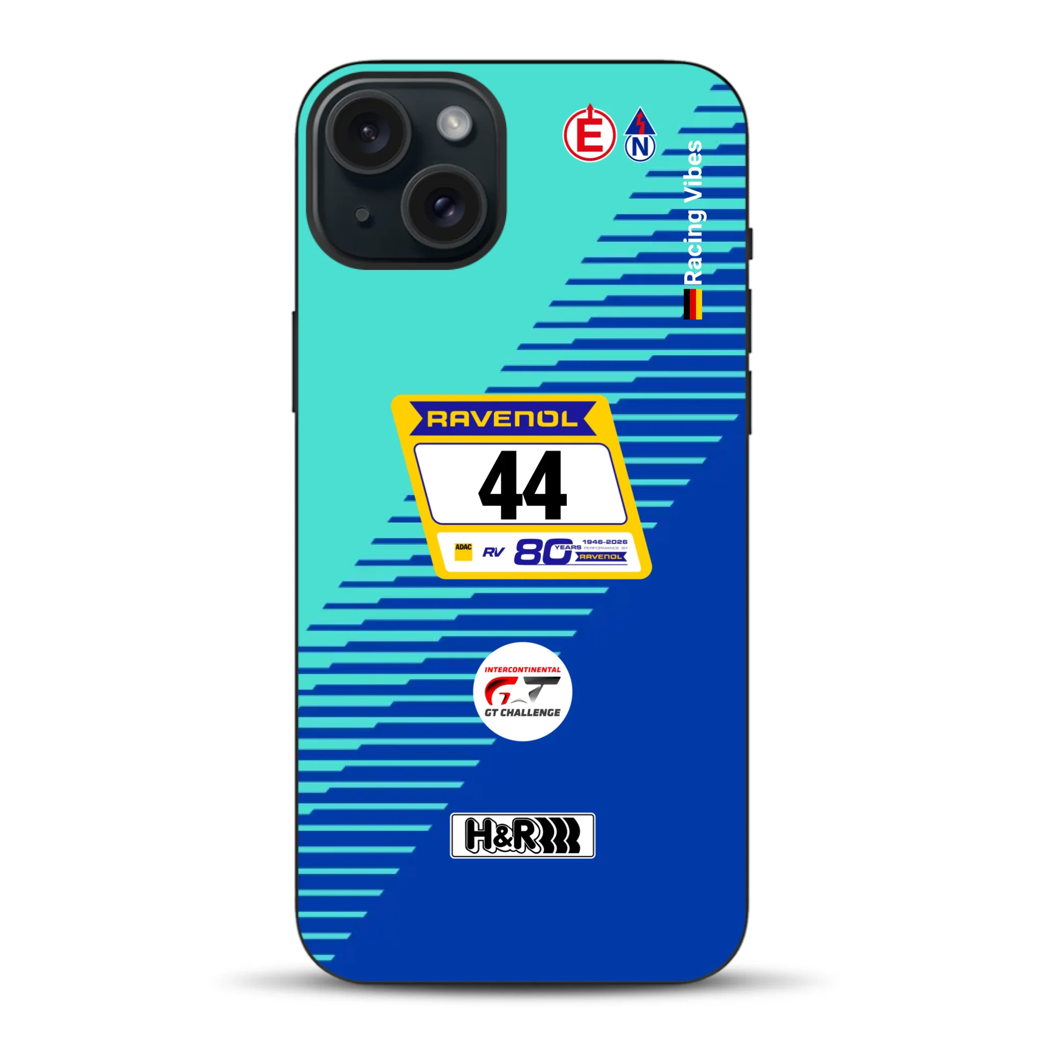 Porsche 911 GT3 R #44 24h Nürburgring Livery - Individuelle Handyhülle für iPhone