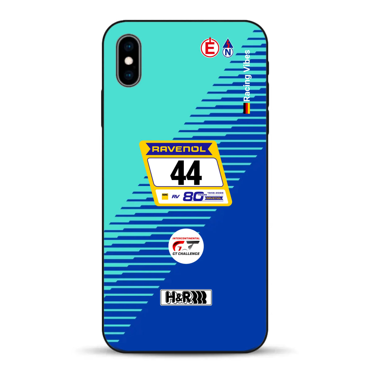 Porsche 911 GT3 R #44 24h Nürburgring Livery - Individuelle Handyhülle für iPhone