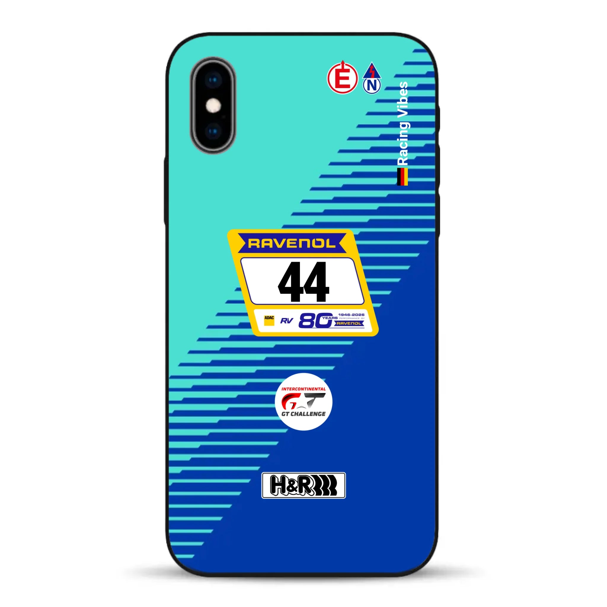 Porsche 911 GT3 R #44 24h Nürburgring Livery - Individuelle Handyhülle für iPhone