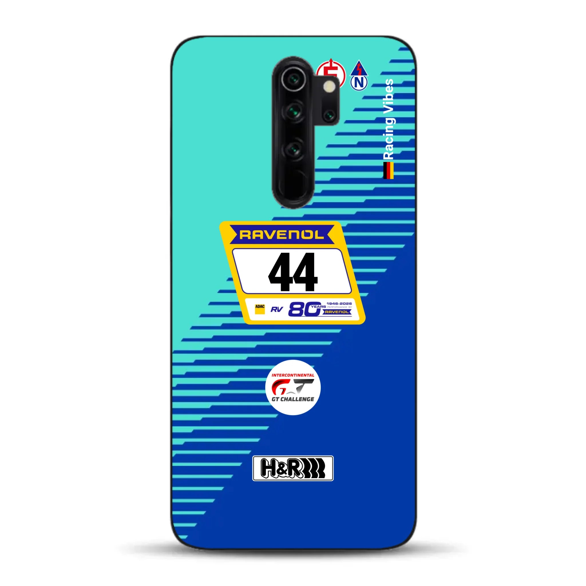 Porsche 911 GT3 R #44 24h Nürburgring Livery - Individuelle Handyhülle für Xiaomi