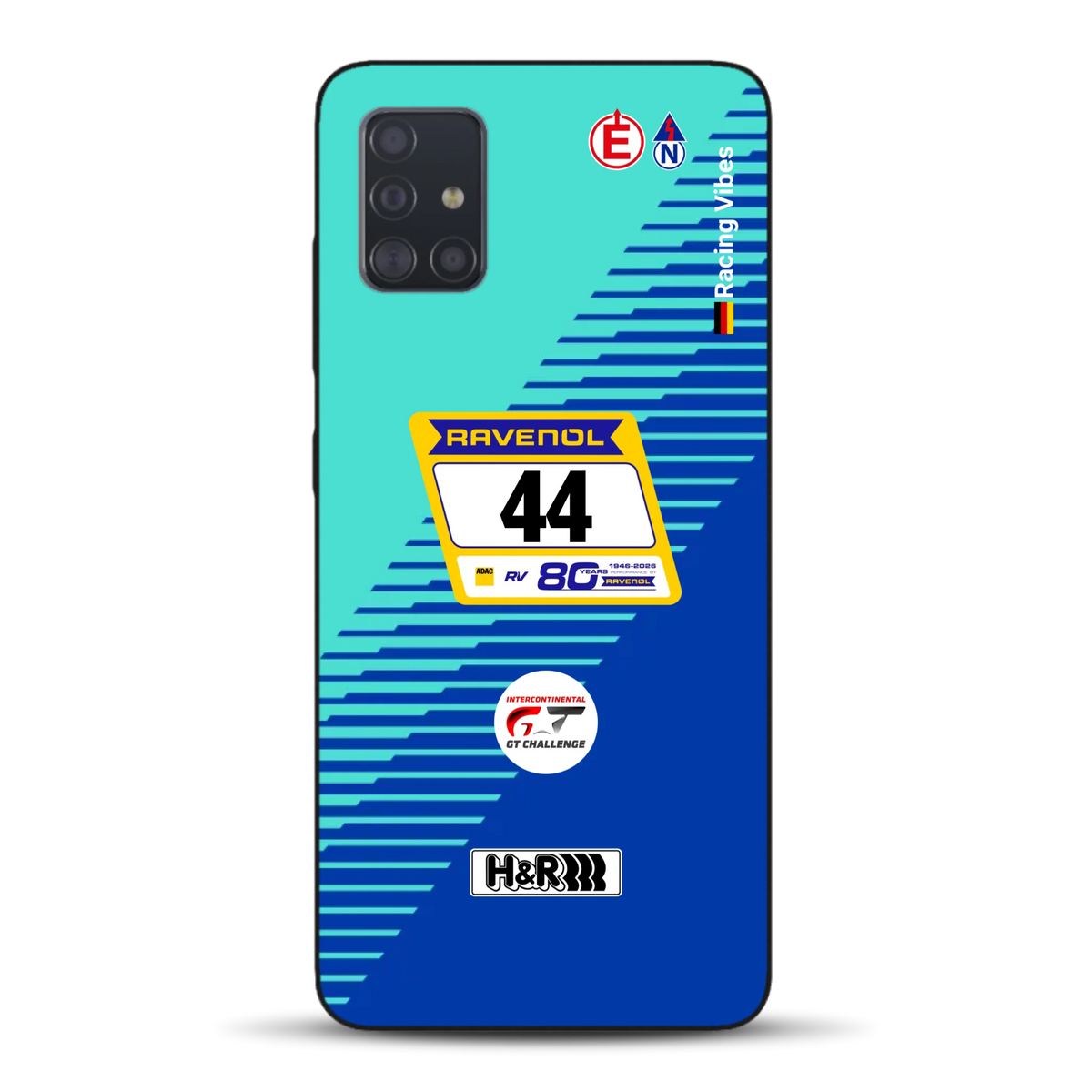 Porsche 911 GT3 R #44 24h Nürburgring Livery - Custodia per cellulare personalizzata per Samsung
