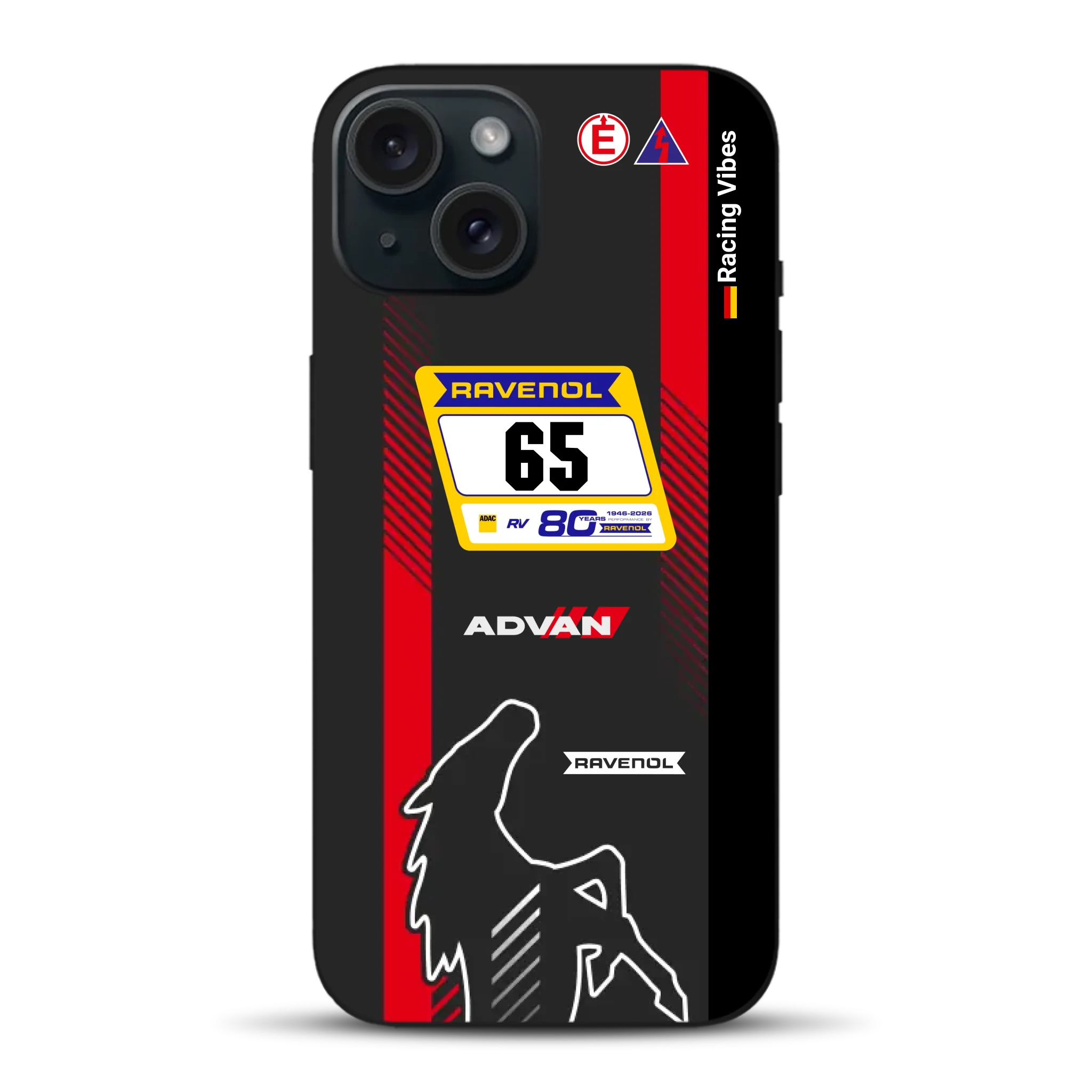 Mustang GT3 NLS 2026 Nürburgring Livery - Housse de téléphone portable personnalisée pour iPhone