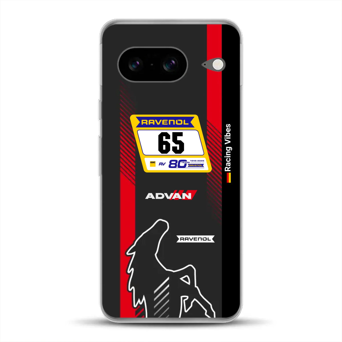 Mustang GT3 NLS 2026 Nürburgring Livery - Housse de téléphone portable personnalisée pour Google