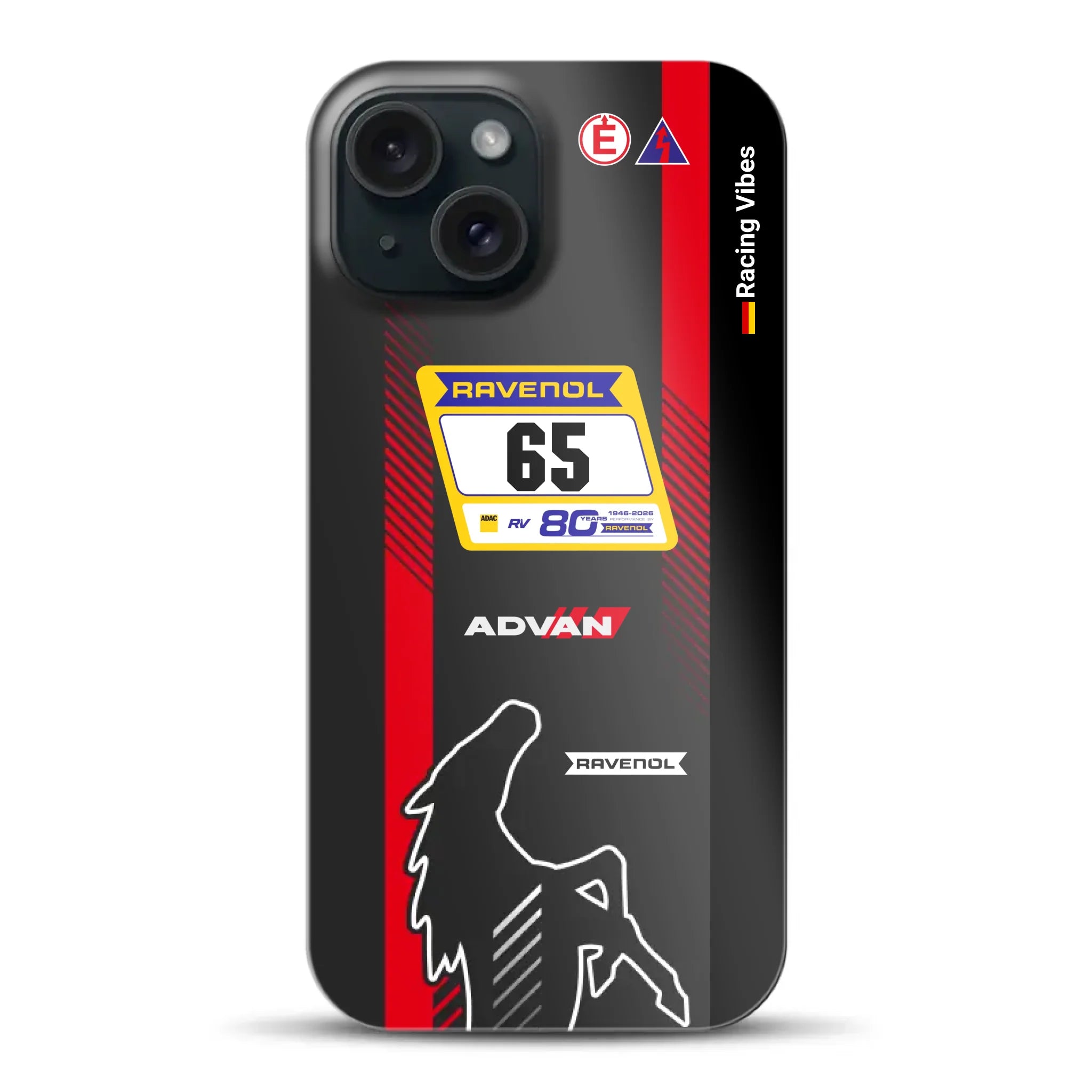 Mustang GT3 NLS 2026 Nürburgring Livery - Custodia rigida per iPhone