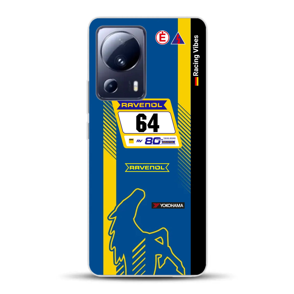 Mustang GT3 NLS 2026 Nürburgring Livery - Custodia per cellulare personalizzata per Xiaomi