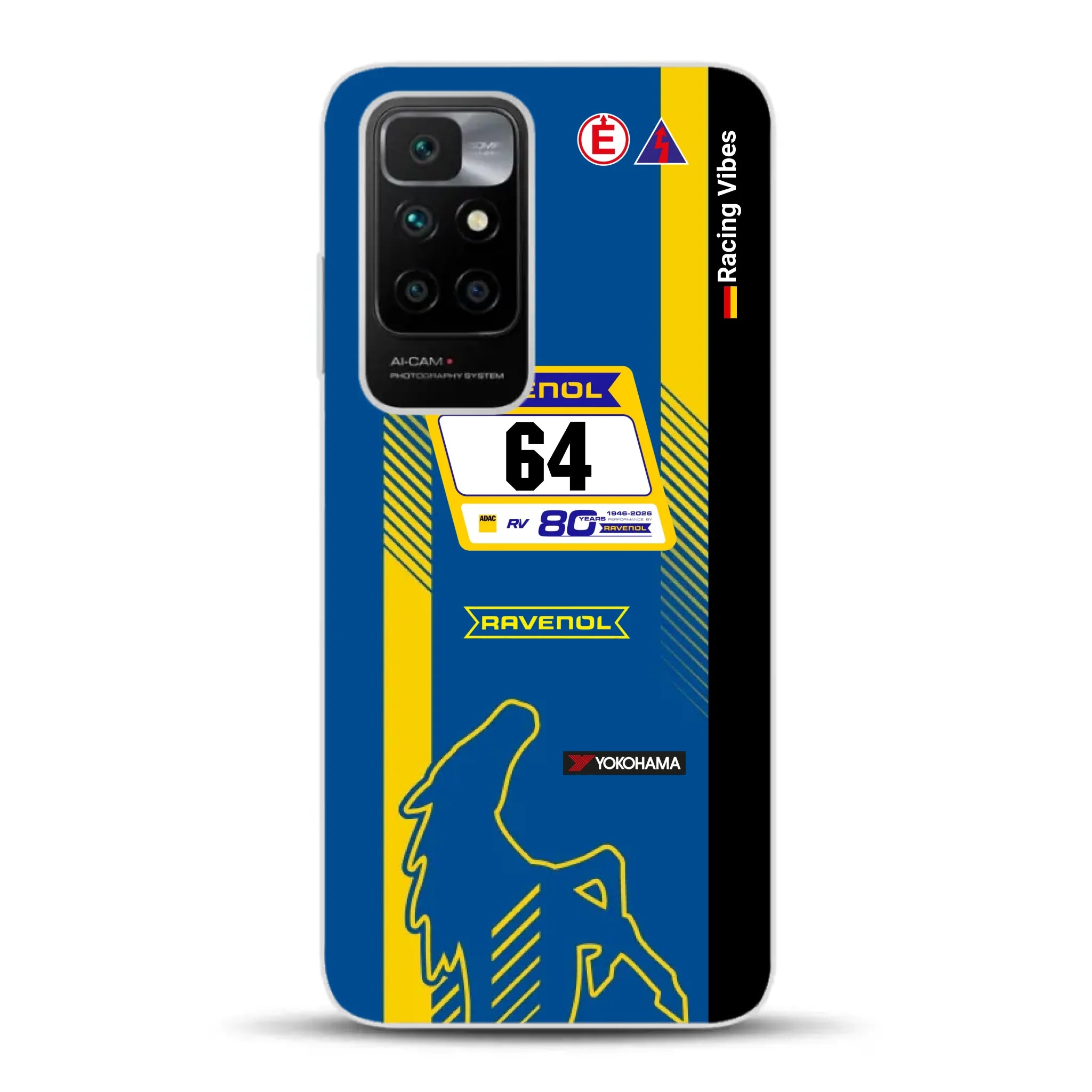 Mustang GT3 NLS 2026 Nürburgring Livery - Custodia per cellulare personalizzata per Xiaomi