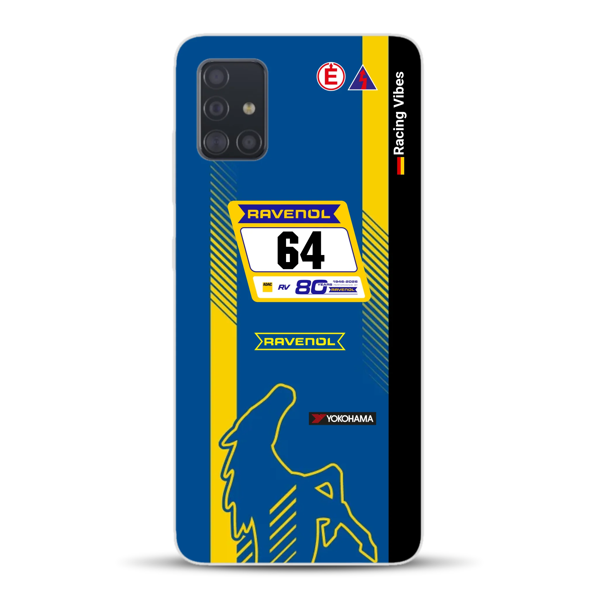 Mustang GT3 NLS 2026 Nürburgring Livery - Individuelle Handyhülle für Samsung