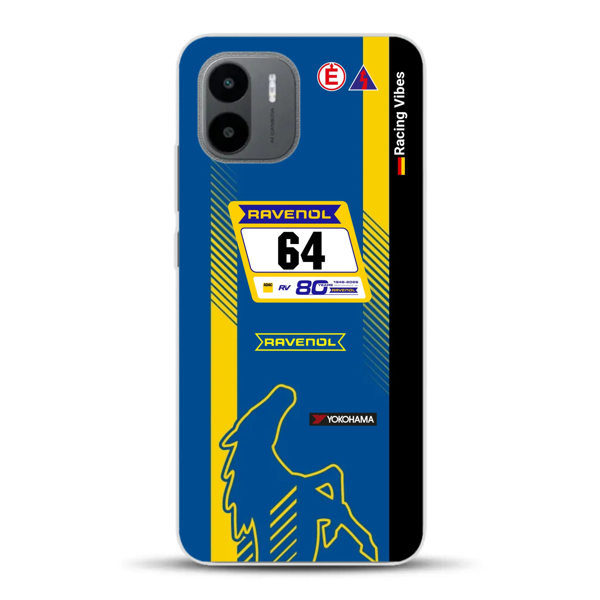 Mustang GT3 NLS 2026 Nürburgring Livery - Custodia per cellulare personalizzata per Xiaomi