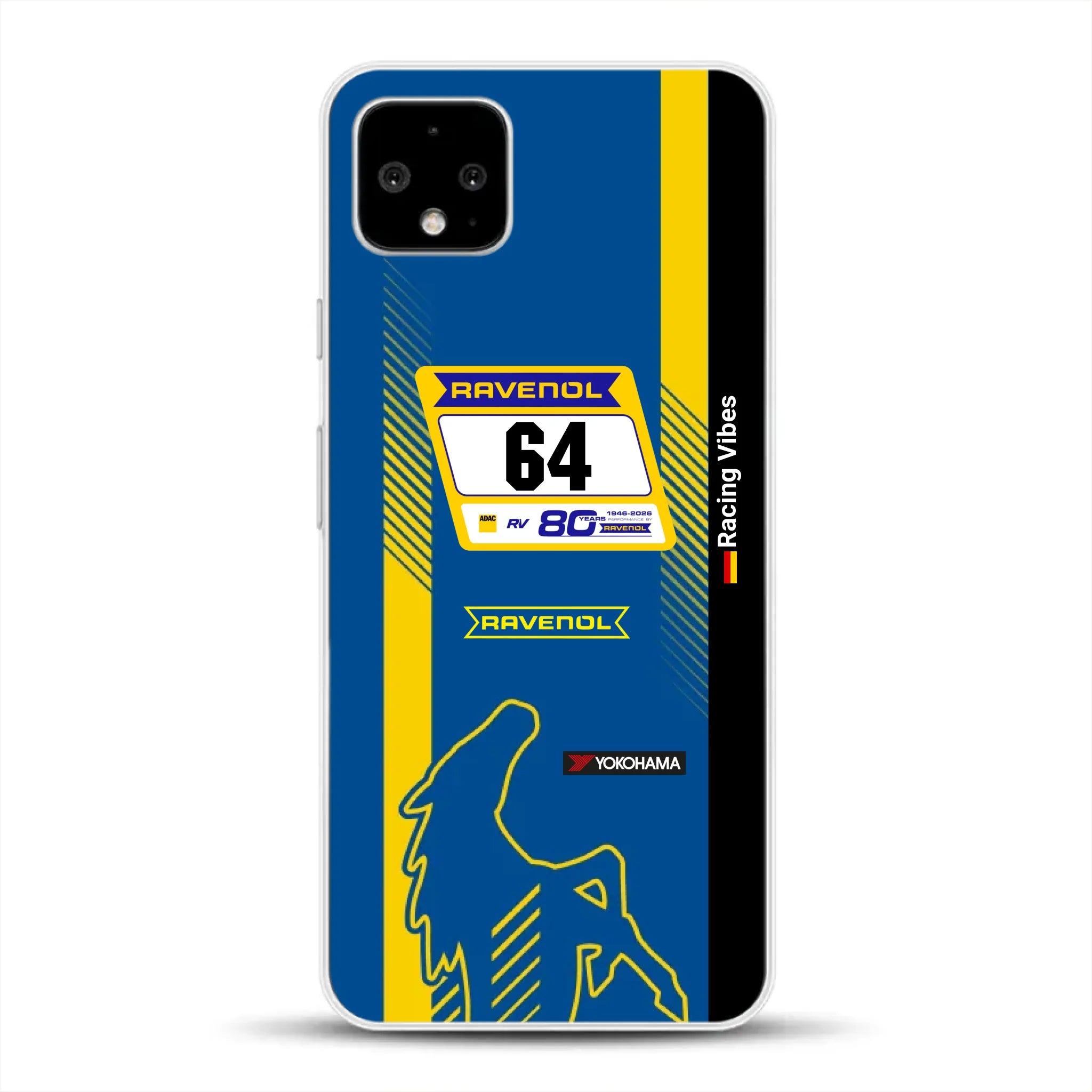 Mustang GT3 NLS 2026 Nürburgring Livery - Housse de téléphone portable personnalisée pour Google