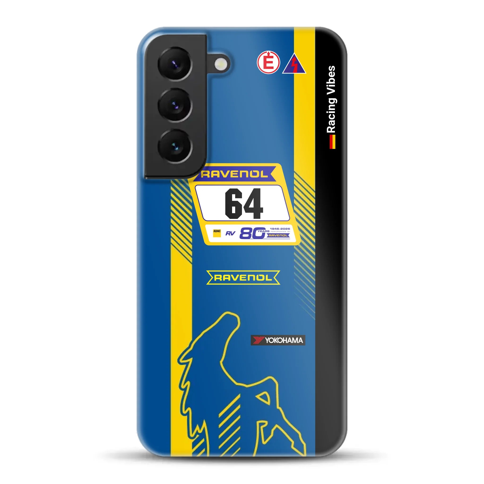 Mustang GT3 NLS 2026 Nürburgring Livery - Individuelle Hardcase Hülle für Samsung