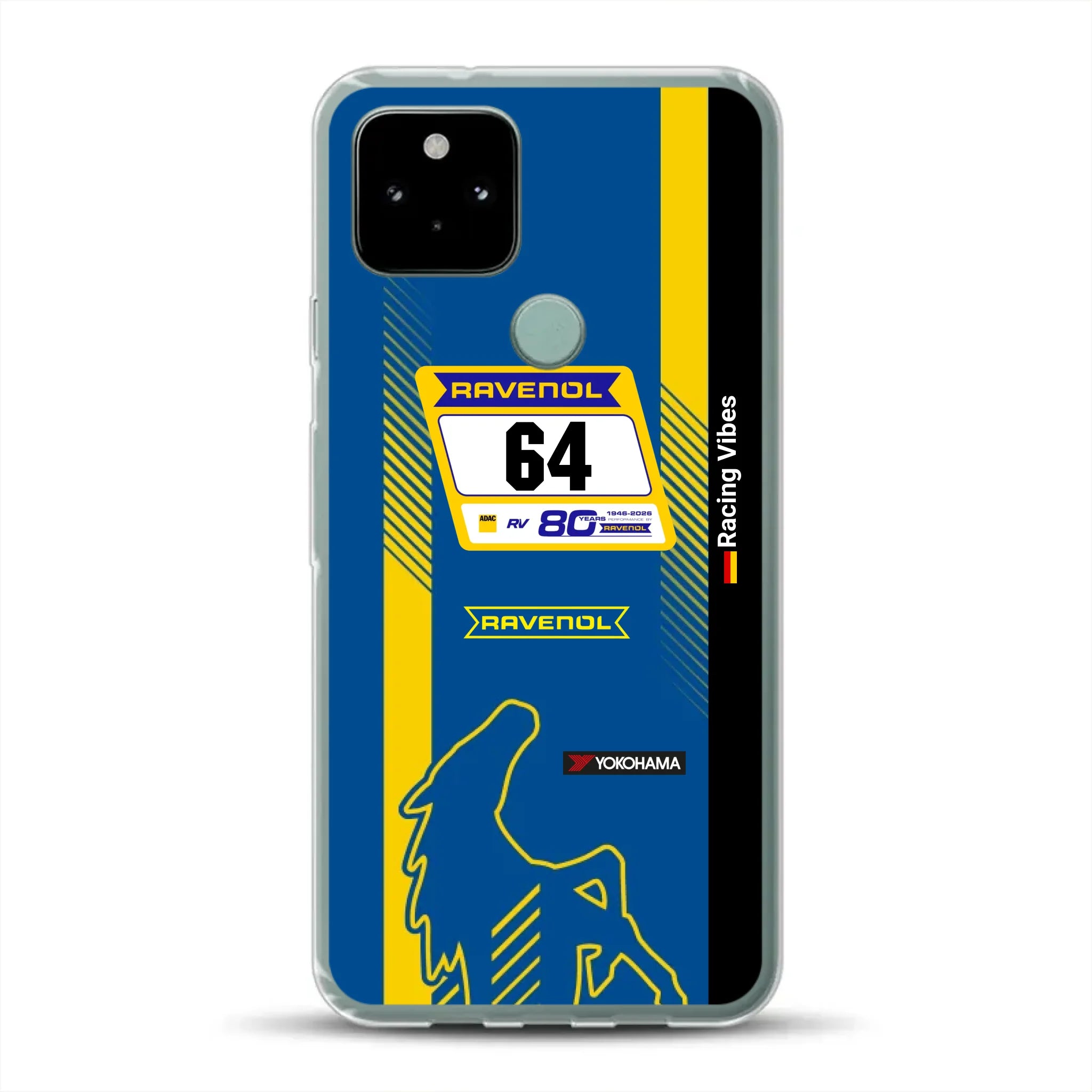 Mustang GT3 NLS 2026 Nürburgring Livery - Housse de téléphone portable personnalisée pour Google