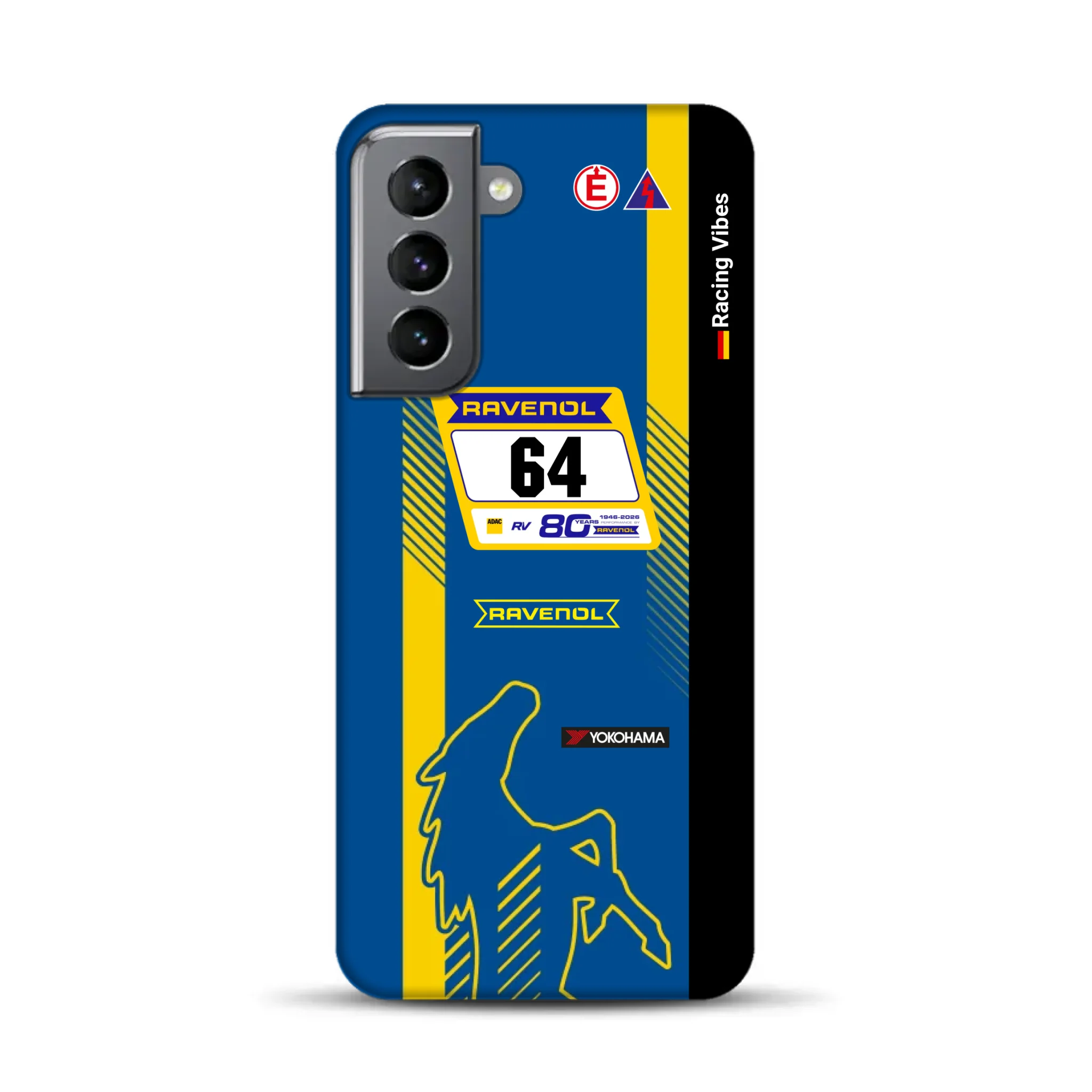 Mustang GT3 NLS 2026 Nürburgring Livery - Individuelle Premium Hülle für Samsung