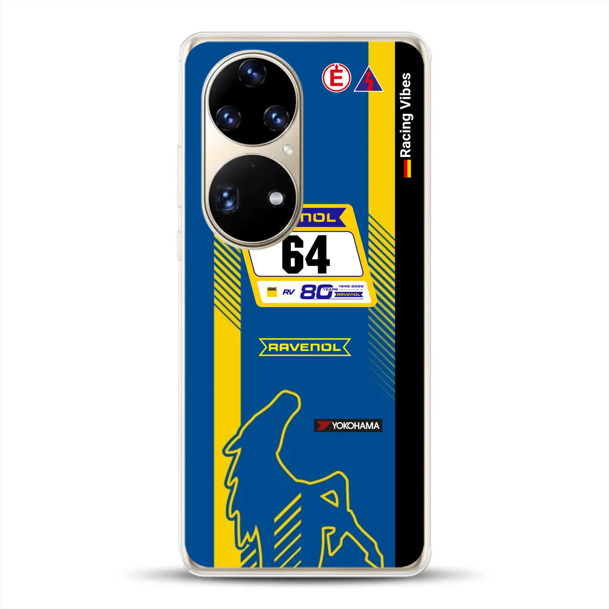 Mustang GT3 NLS 2026 Nürburgring Livery - Custodia per cellulare personalizzata per Huawei