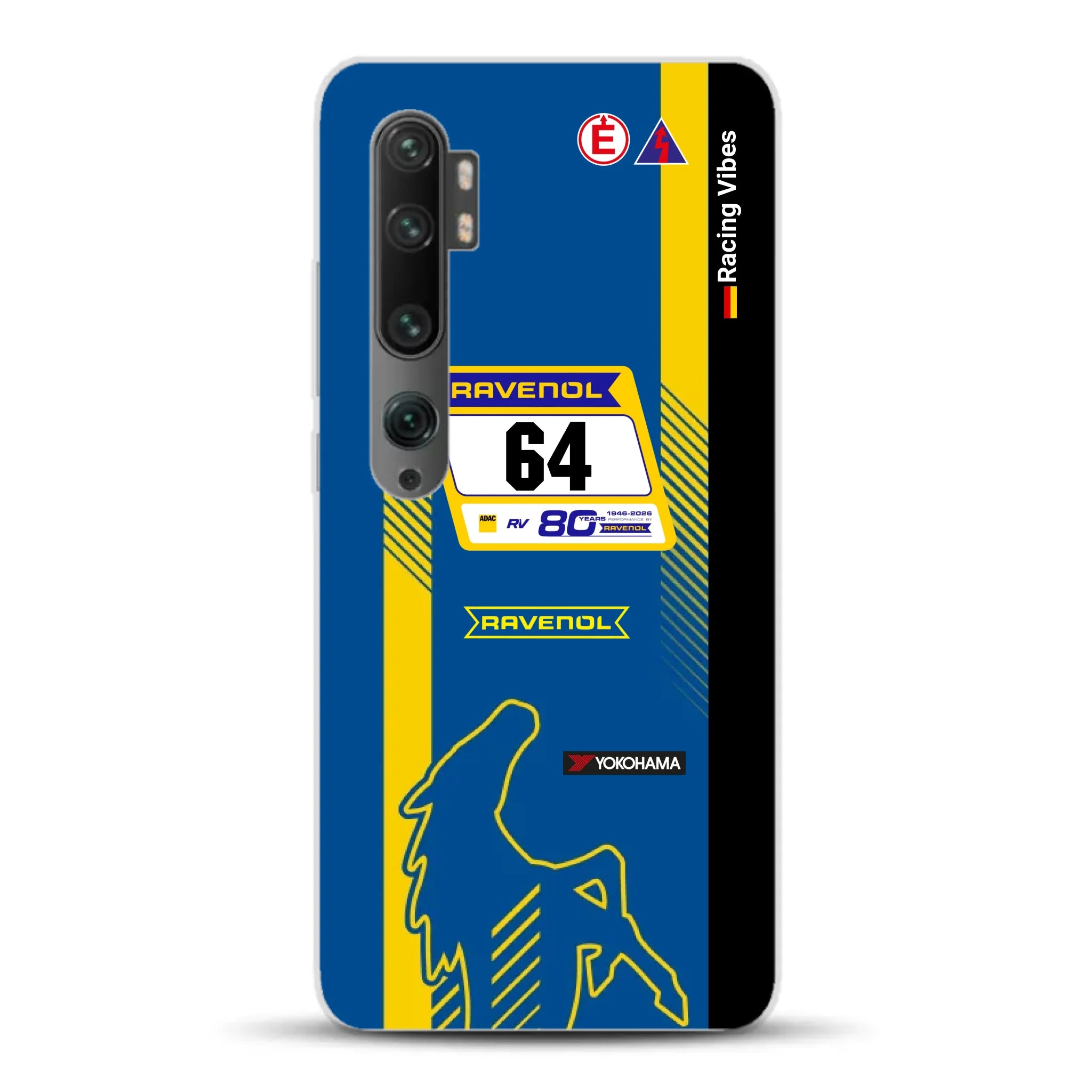 Mustang GT3 NLS 2026 Nürburgring Livery - Custodia per cellulare personalizzata per Xiaomi