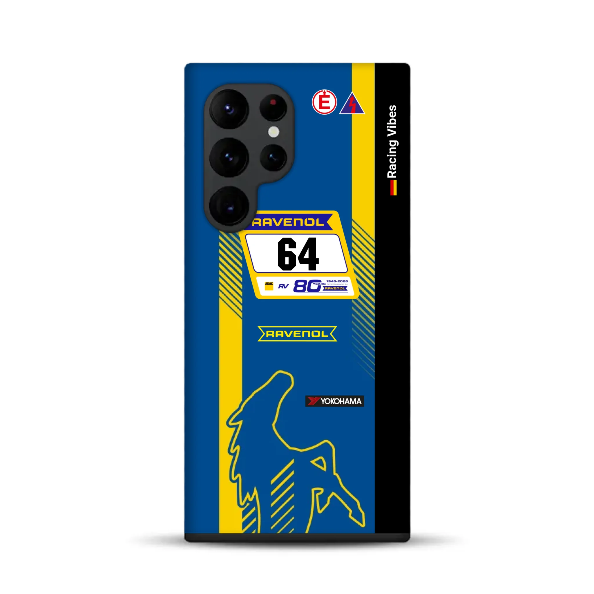 Mustang GT3 NLS 2026 Nürburgring Livery - Individuelle Premium Hülle für Samsung
