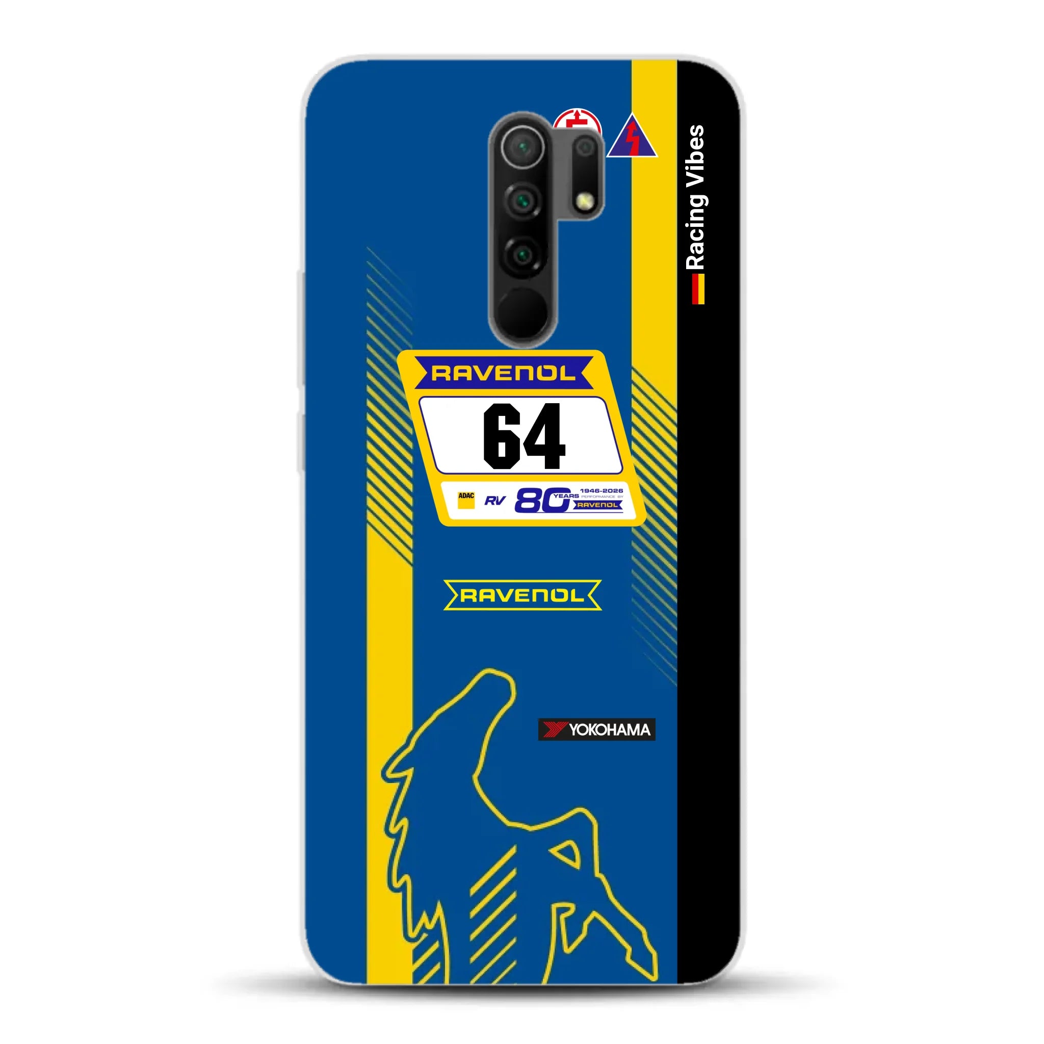 Mustang GT3 NLS 2026 Nürburgring Livery - Custodia per cellulare personalizzata per Xiaomi