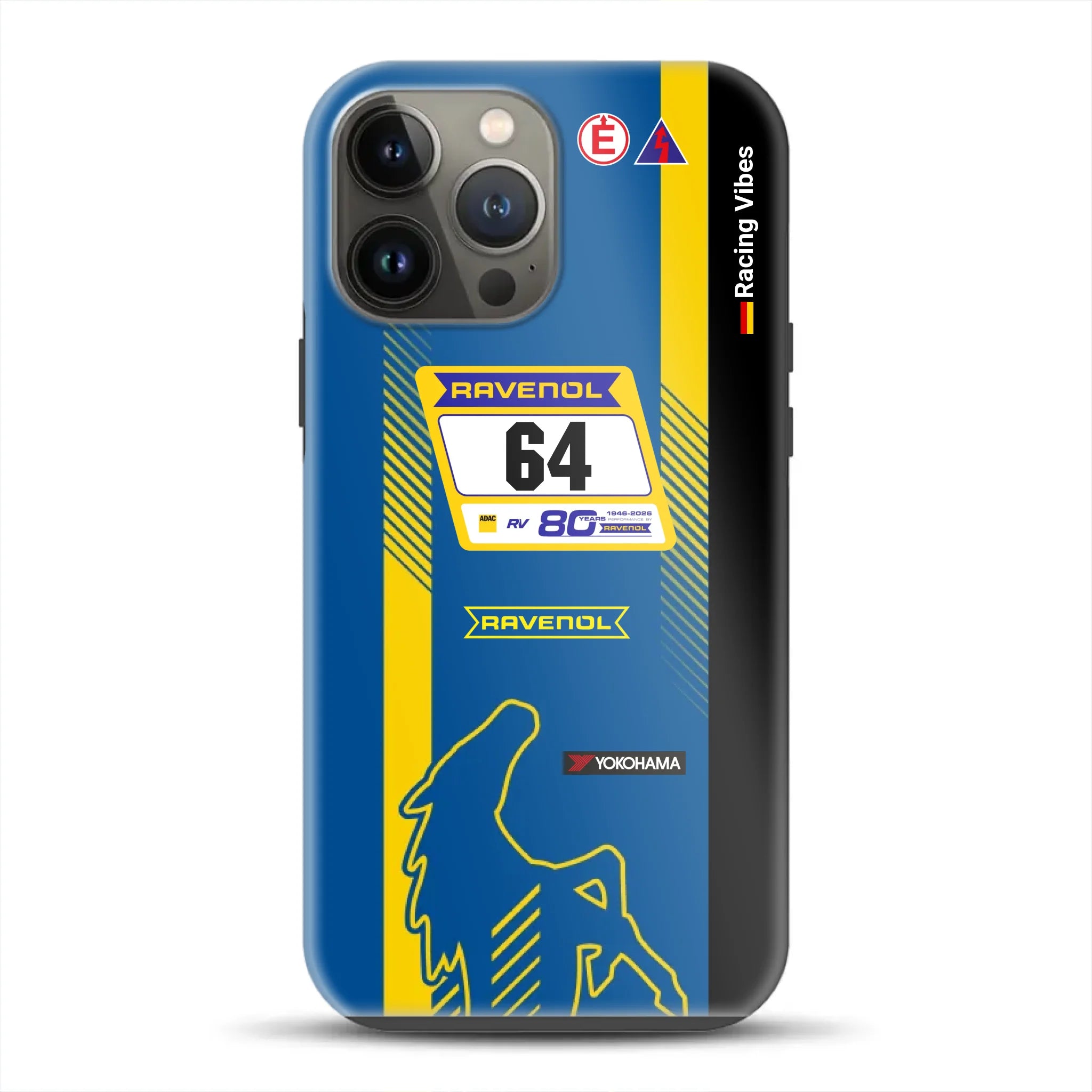 Mustang GT3 NLS 2026 Nürburgring Livery - Personnalisé Premium Case pour iPhone