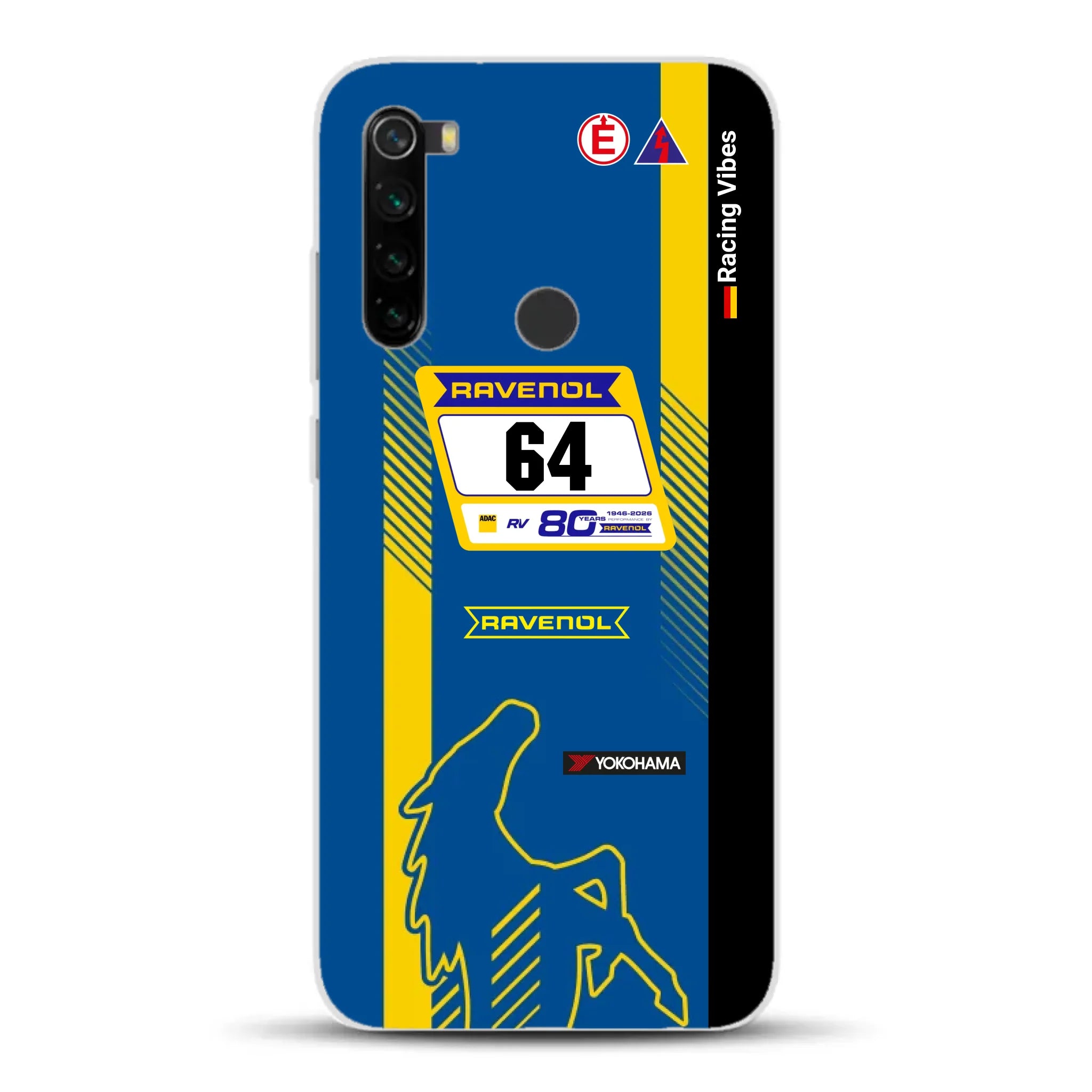 Mustang GT3 NLS 2026 Nürburgring Livery - Custodia per cellulare personalizzata per Xiaomi