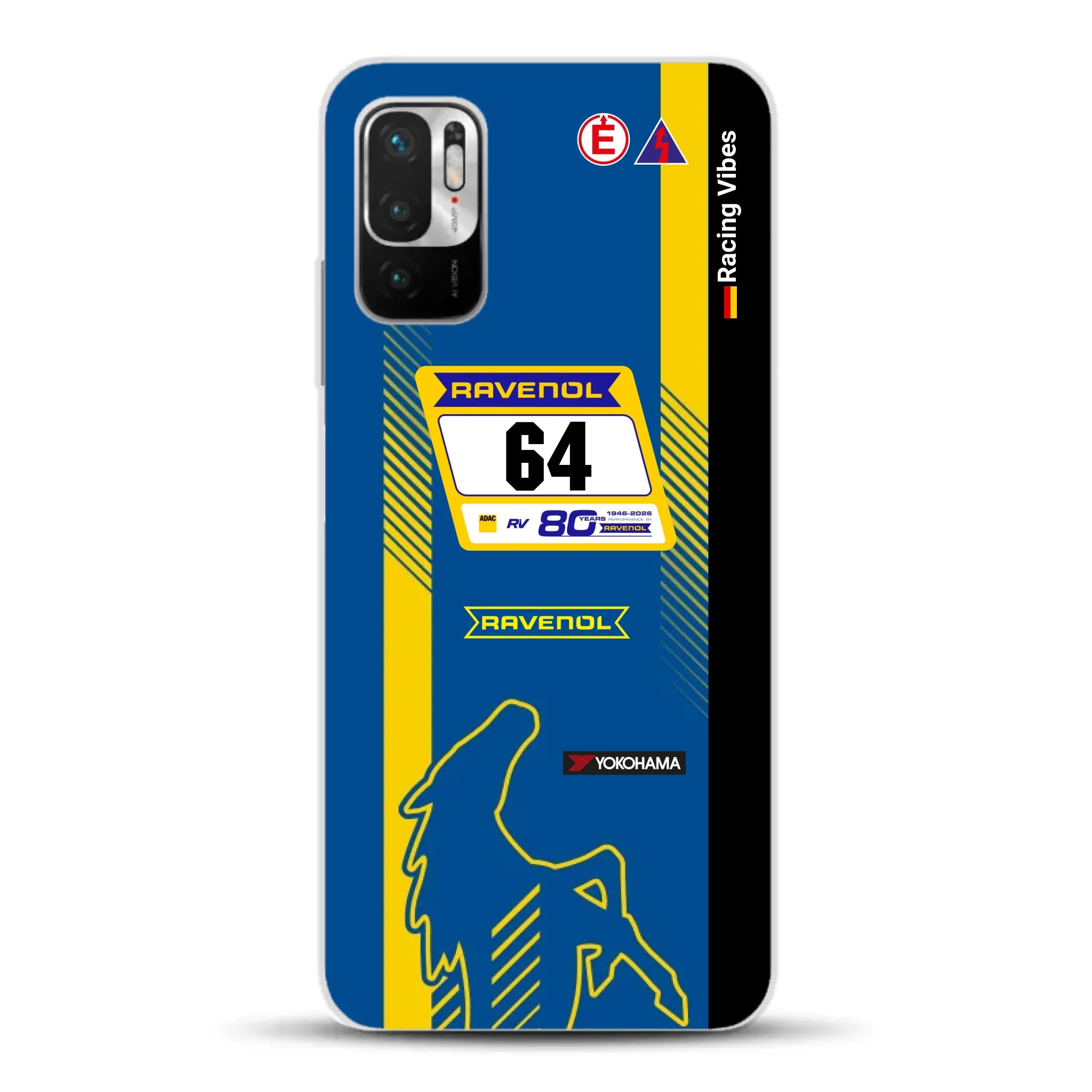 Mustang GT3 NLS 2026 Nürburgring Livery - Custodia per cellulare personalizzata per Xiaomi