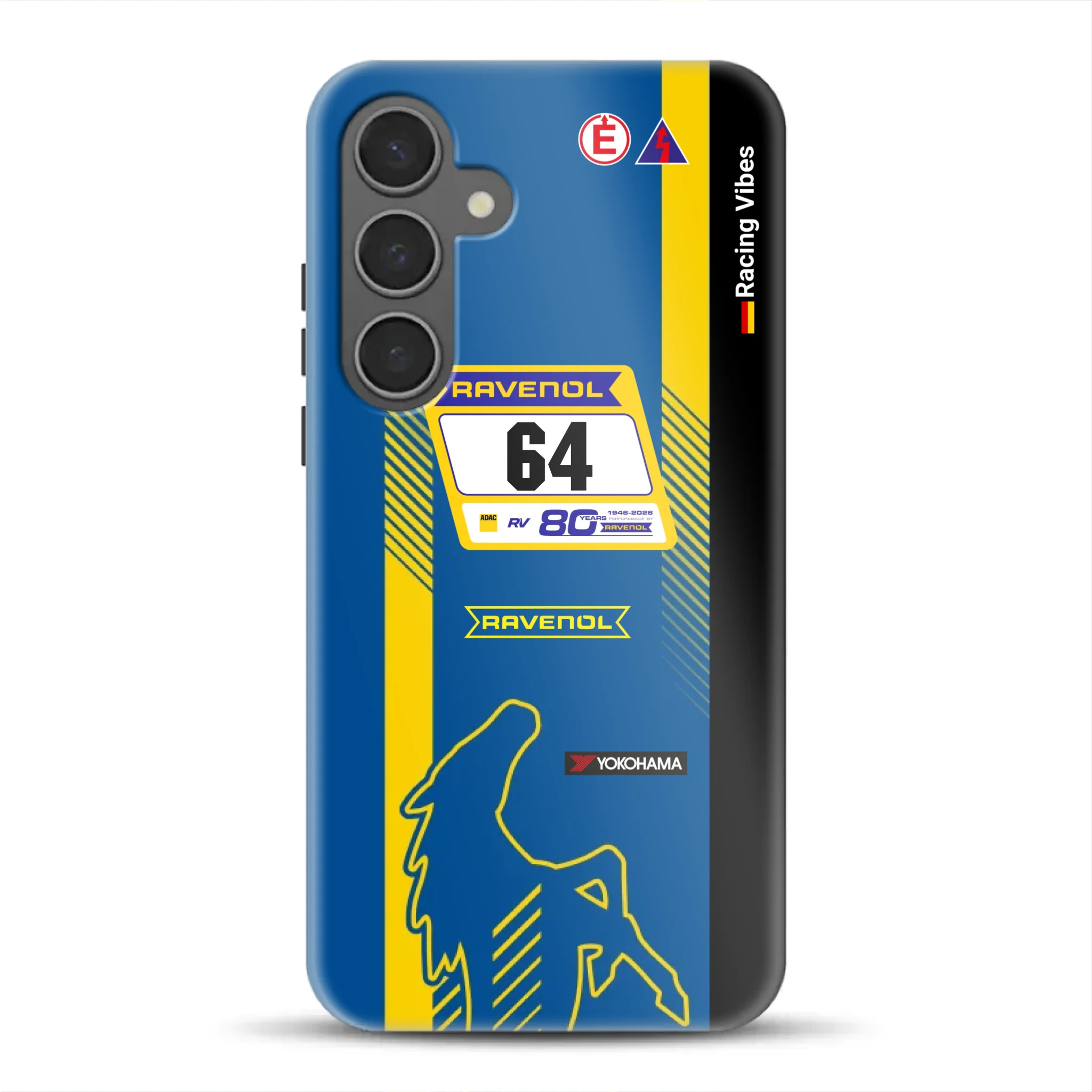 Mustang GT3 NLS 2026 Nürburgring Livery - Individuelle Premium Hülle für Samsung