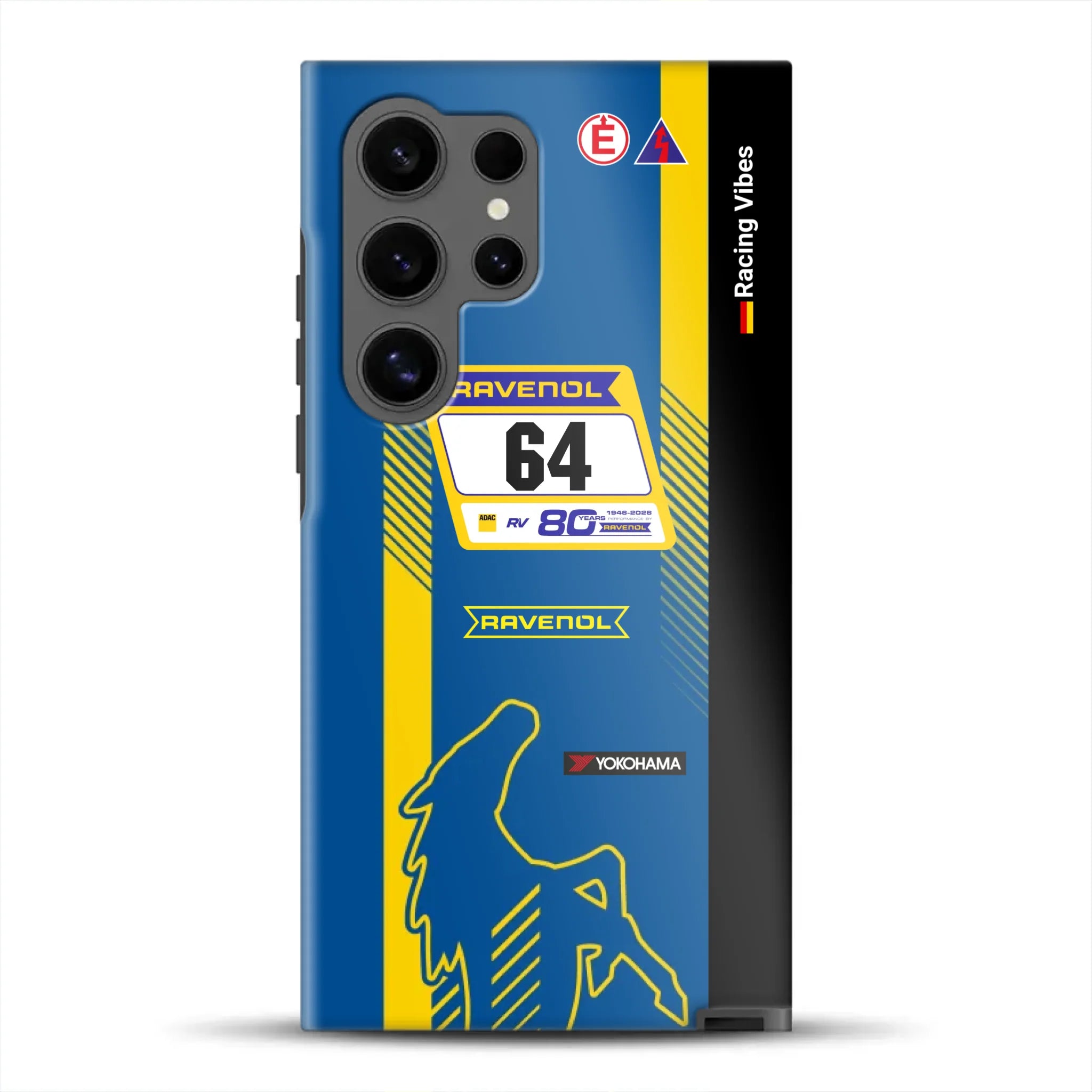 Mustang GT3 NLS 2026 Nürburgring Livery - Individuelle Premium Hülle für Samsung