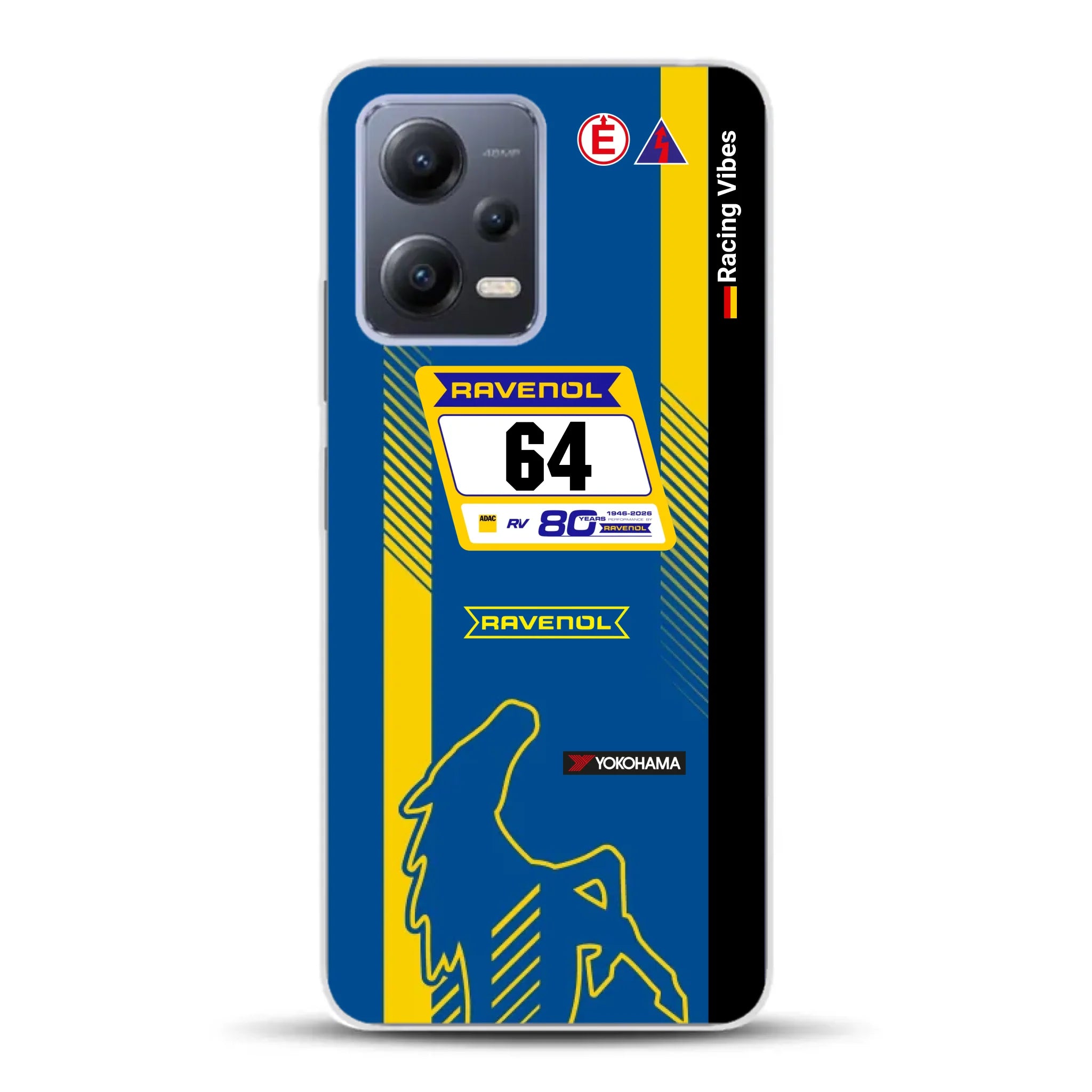 Mustang GT3 NLS 2026 Nürburgring Livery - Custodia per cellulare personalizzata per Xiaomi