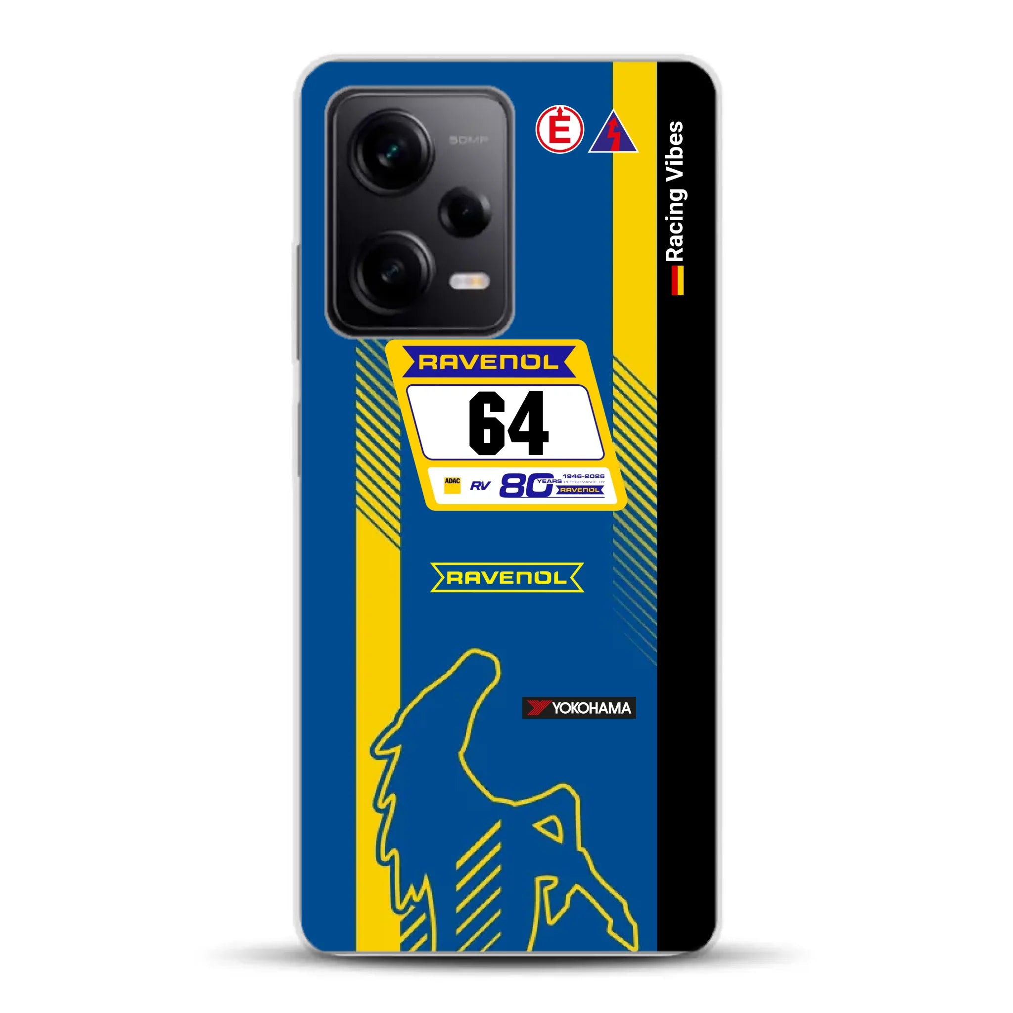 Mustang GT3 NLS 2026 Nürburgring Livery - Custodia per cellulare personalizzata per Xiaomi