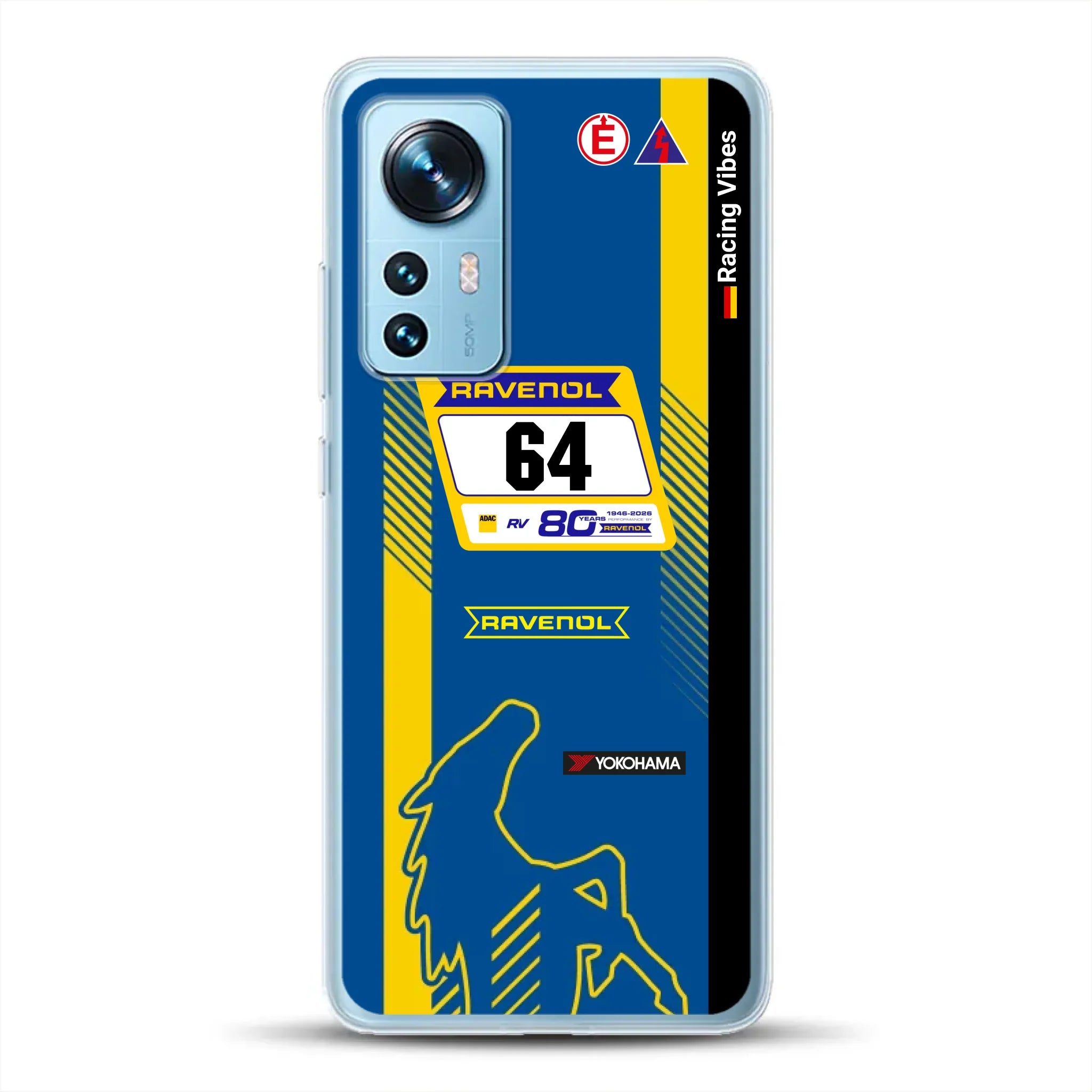 Mustang GT3 NLS 2026 Nürburgring Livery - Custodia per cellulare personalizzata per Xiaomi