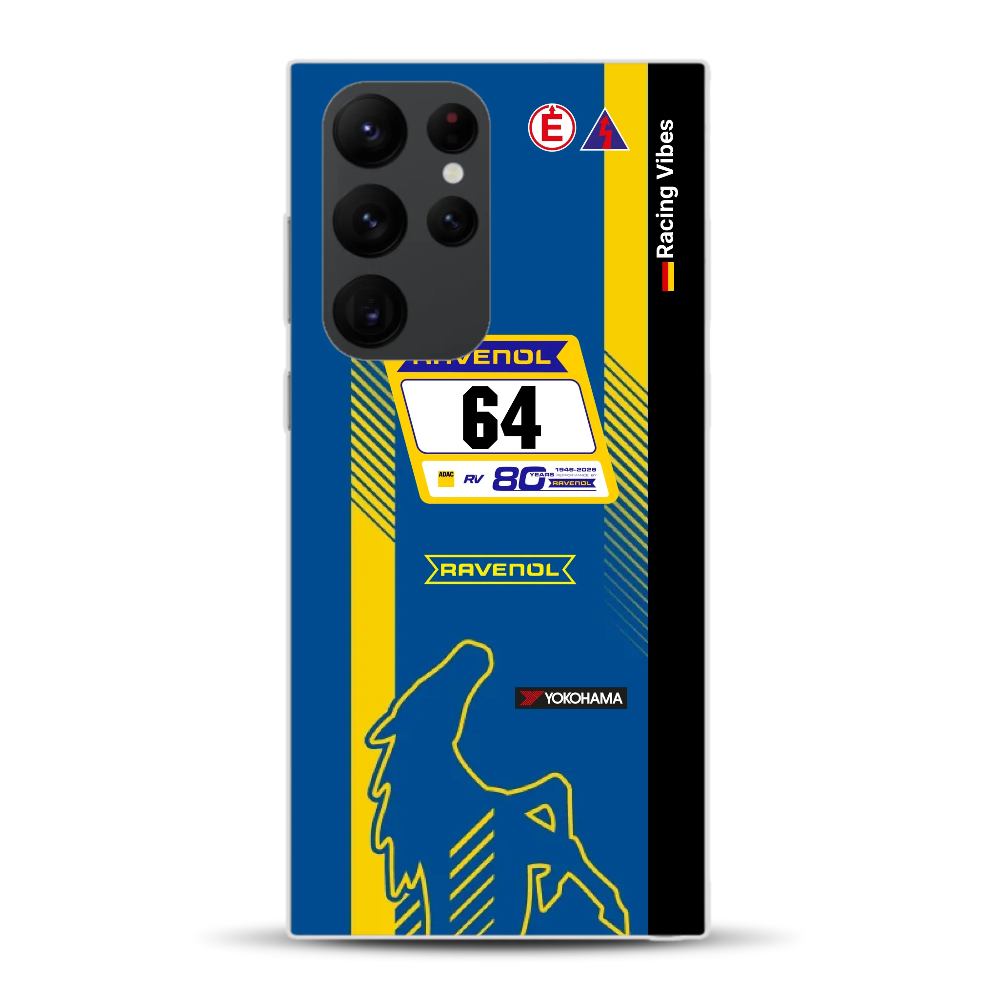 Mustang GT3 NLS 2026 Nürburgring Livery - Individuelle Handyhülle für Samsung