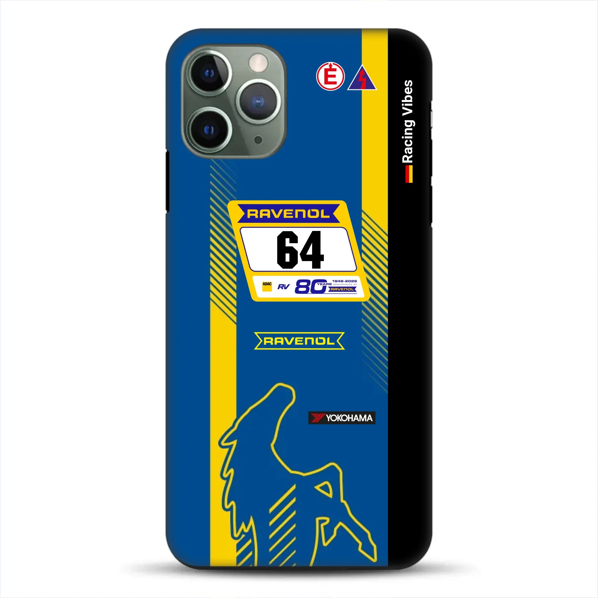 Mustang GT3 NLS 2026 Nürburgring Livery - Personnalisé Premium Case pour iPhone