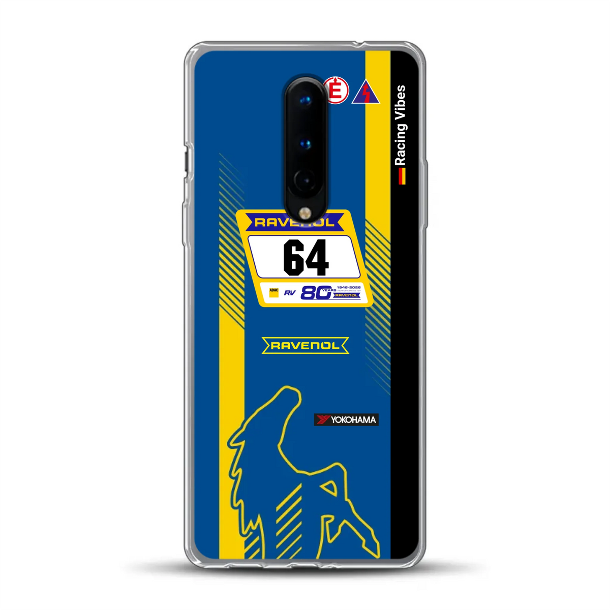 Mustang GT3 NLS 2026 Nürburgring Livery - Custodia per cellulare personalizzata
