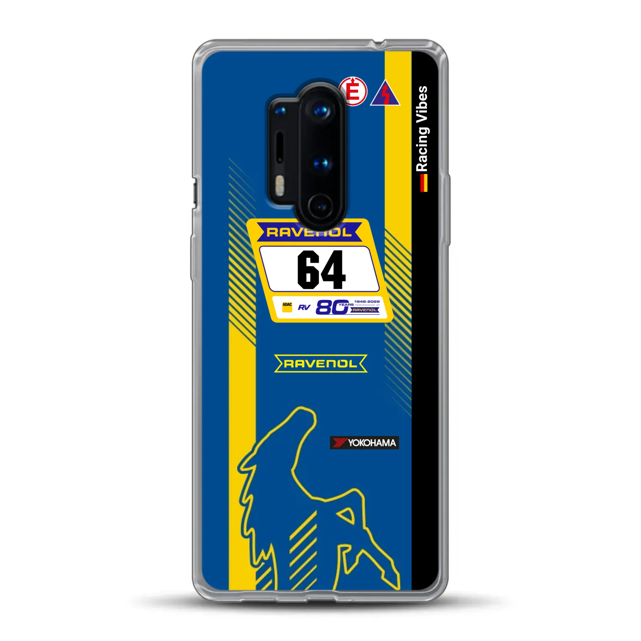 Mustang GT3 NLS 2026 Nürburgring Livery - Custodia per cellulare personalizzata