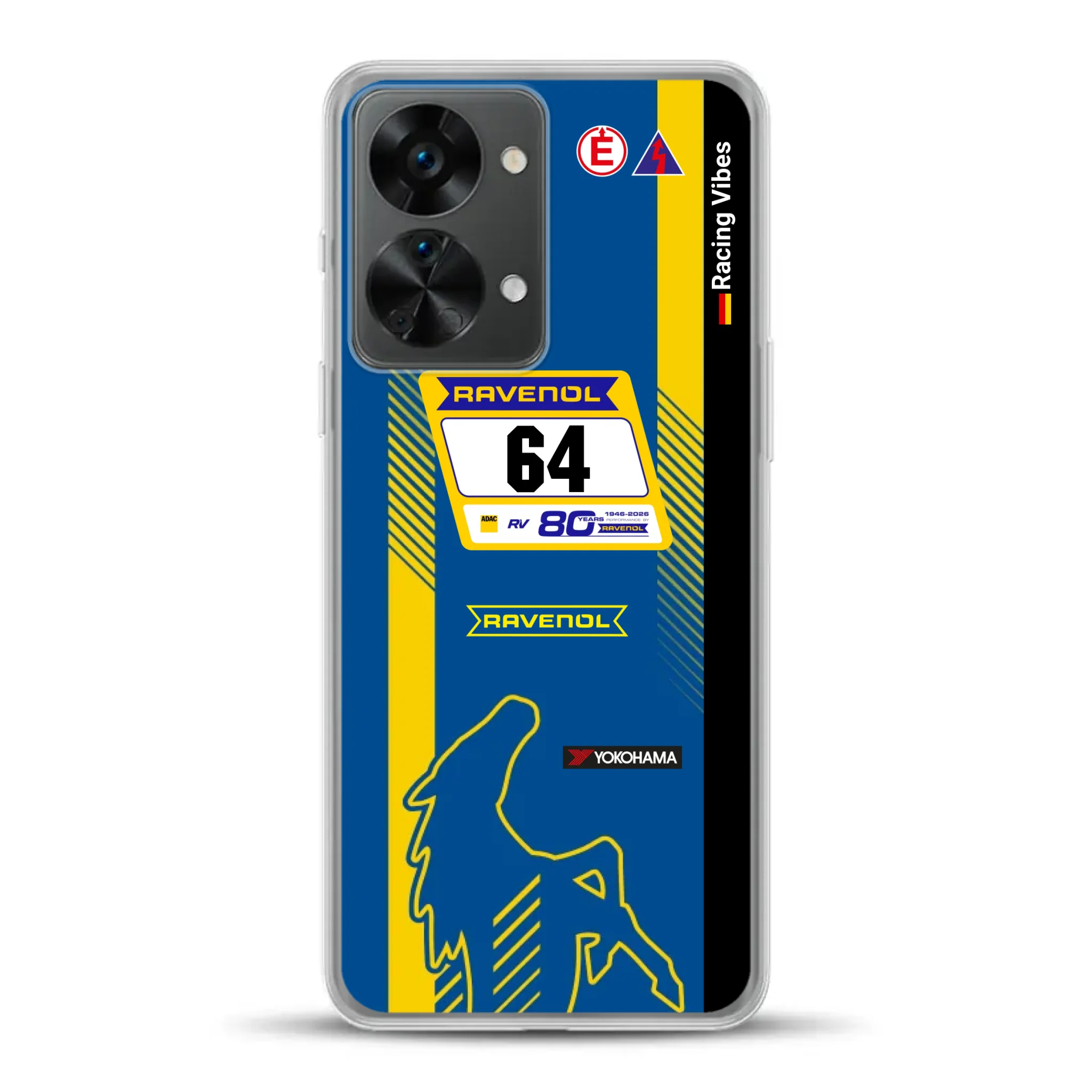 Mustang GT3 NLS 2026 Nürburgring Livery - Custodia per cellulare personalizzata