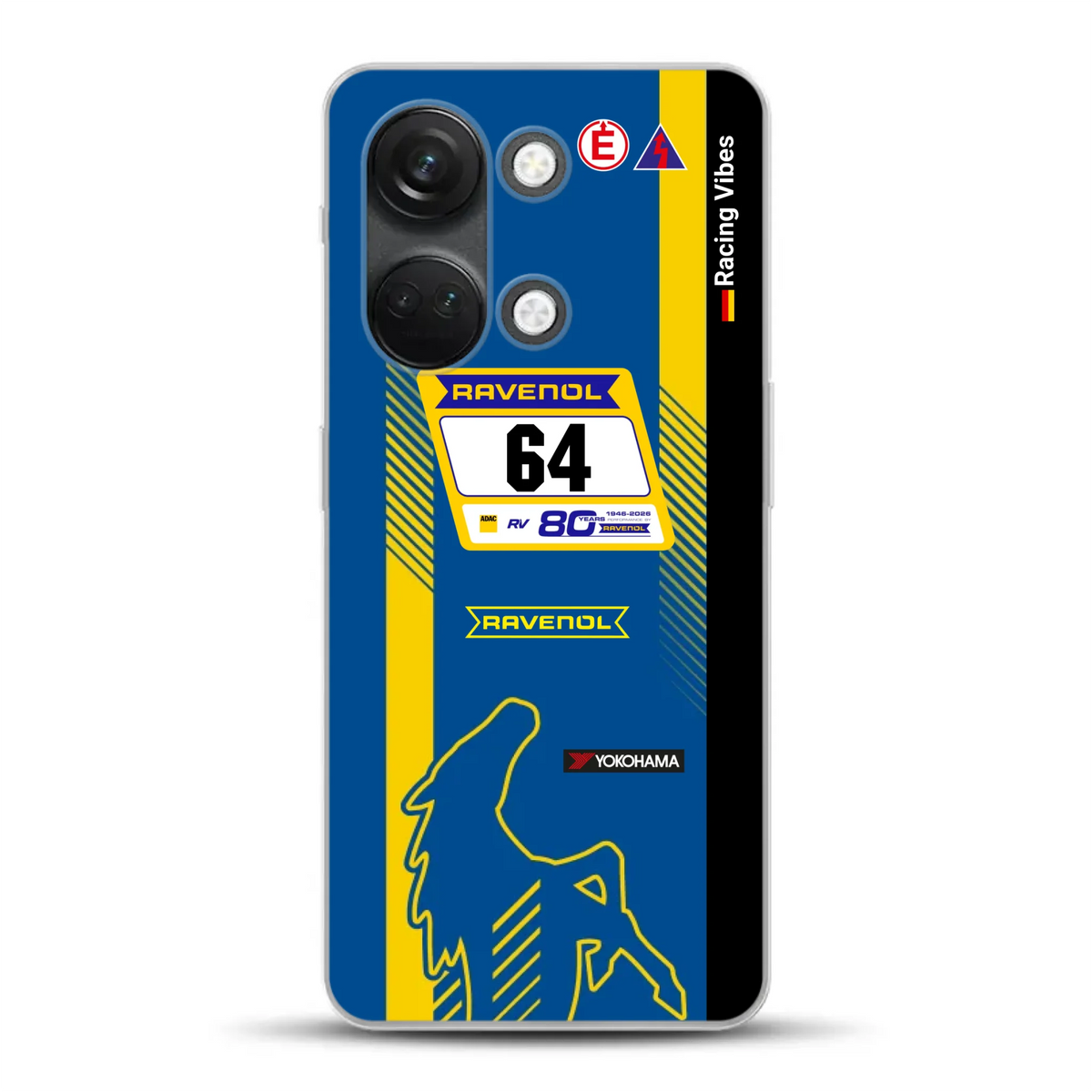 Mustang GT3 NLS 2026 Nürburgring Livery - Custodia per cellulare personalizzata