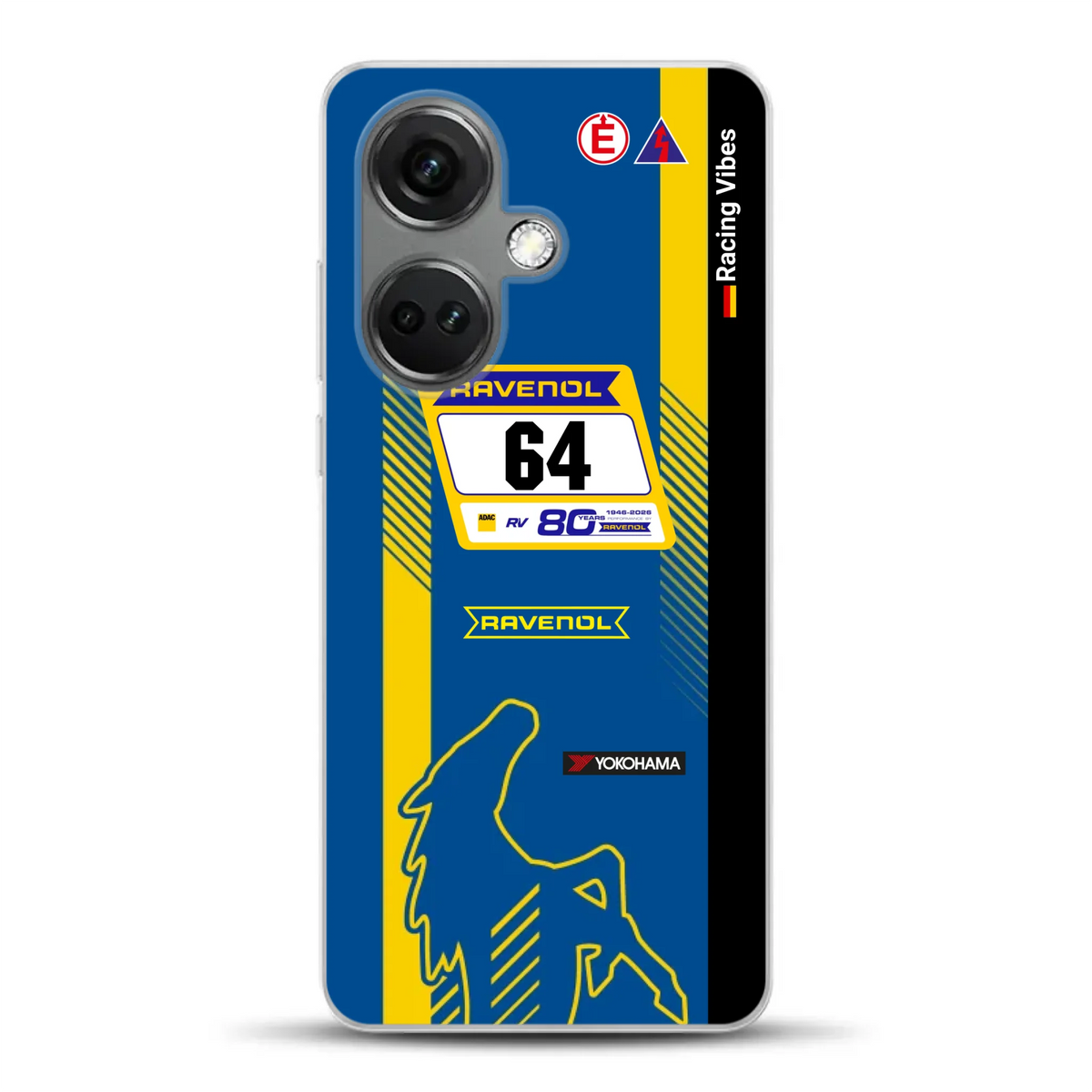 Mustang GT3 NLS 2026 Nürburgring Livery - Custodia per cellulare personalizzata