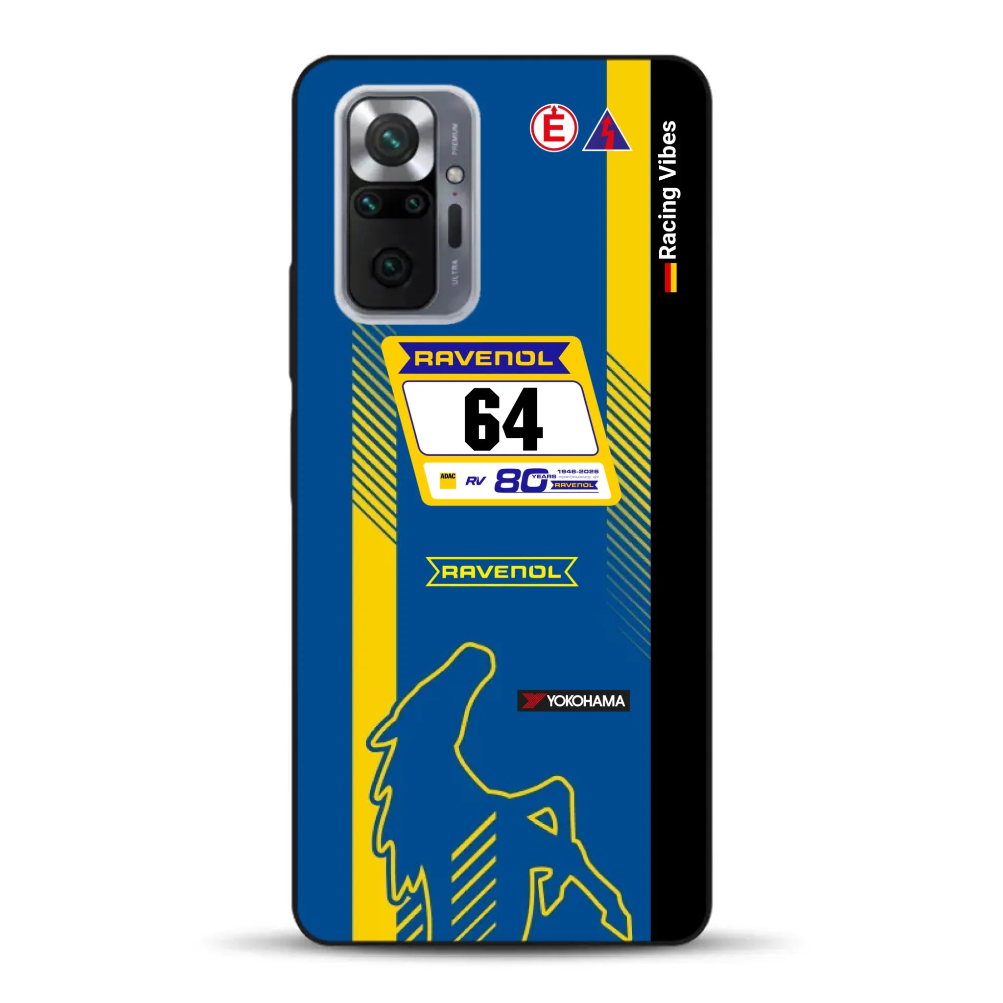 Mustang GT3 NLS 2026 Nürburgring Livery - Custodia per cellulare personalizzata per Xiaomi