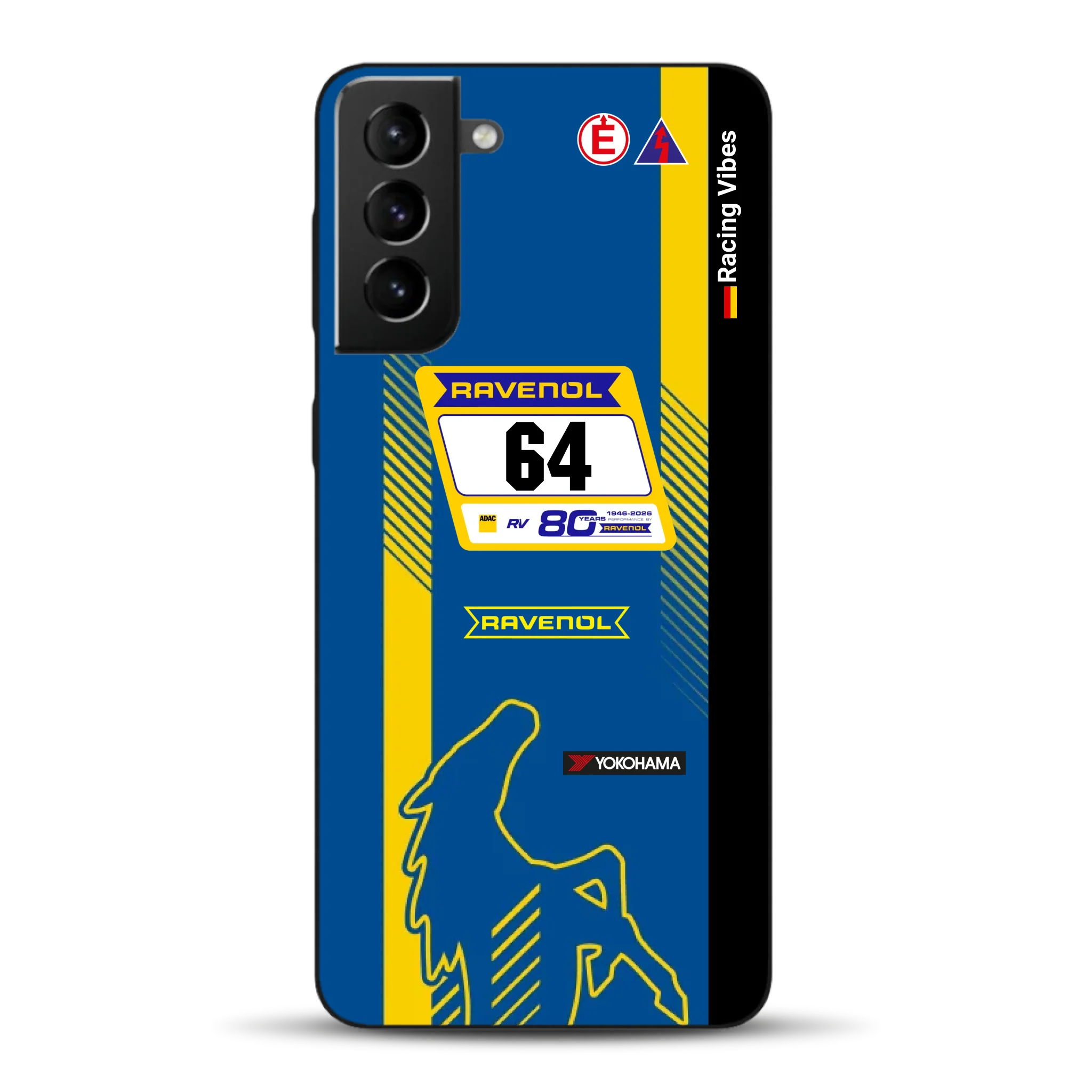 Mustang GT3 NLS 2026 Nürburgring Livery - Individuelle Handyhülle für Samsung
