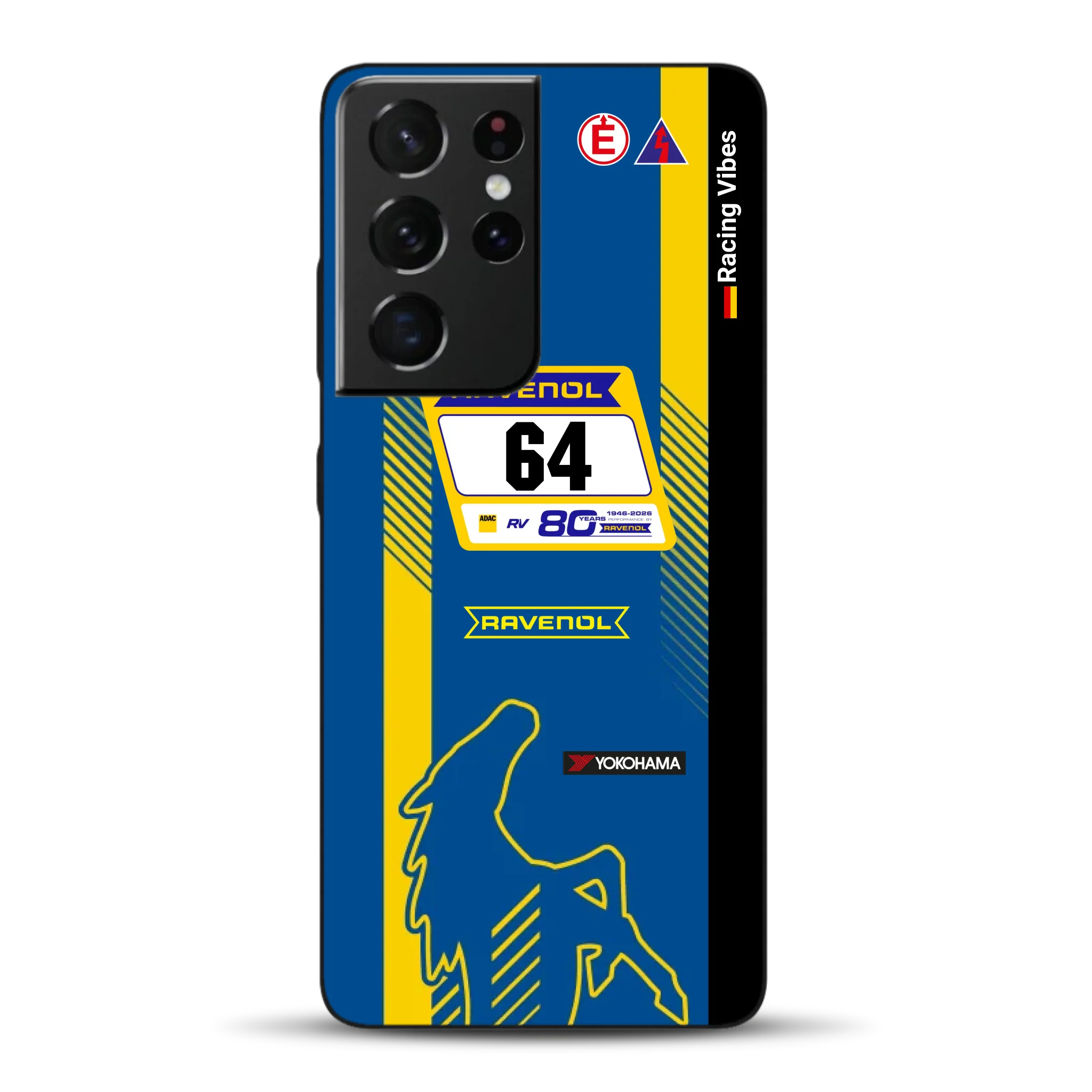 Mustang GT3 NLS 2026 Nürburgring Livery - Individuelle Handyhülle für Samsung