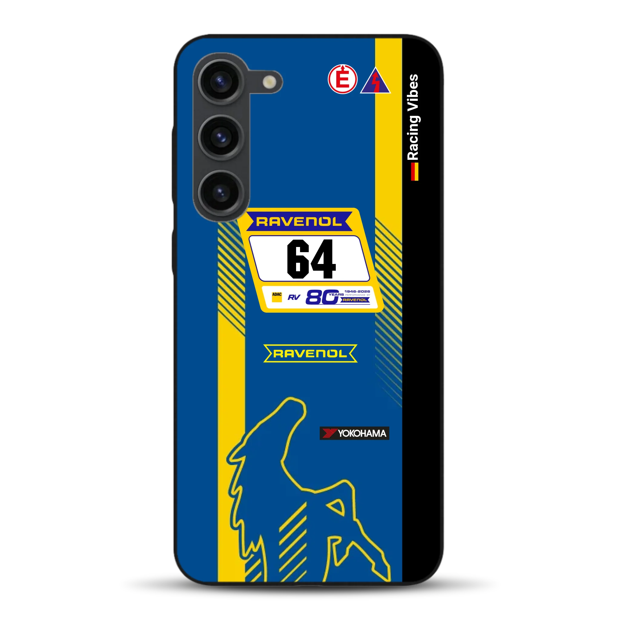 Mustang GT3 NLS 2026 Nürburgring Livery - Individuelle Handyhülle für Samsung